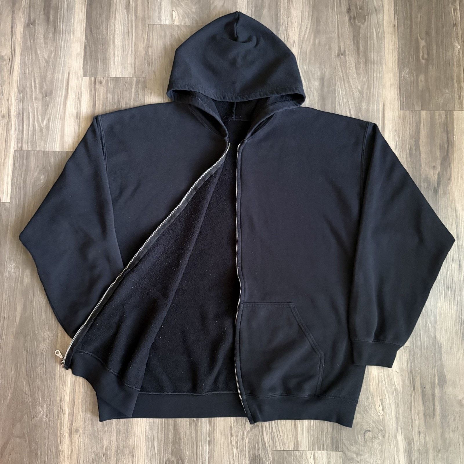 Camber × Vintage Crazy Vintage Camber Hoodie Thermal Zip Up Faded