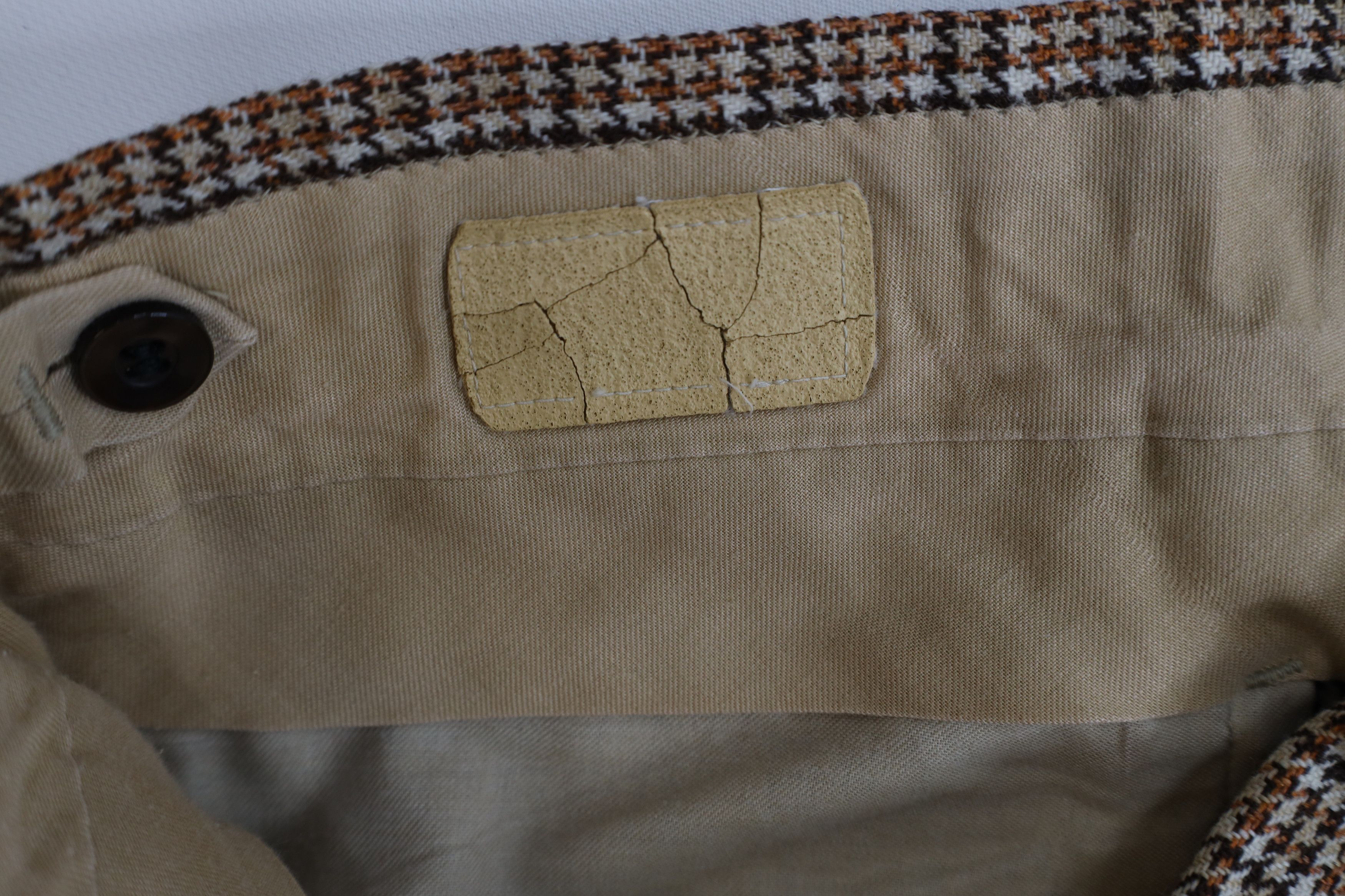 Vintage Vintage 70s Streetwear Houndstooth Bell Bottoms Pants USA Size US 38 / EU 54 - 11 Thumbnail