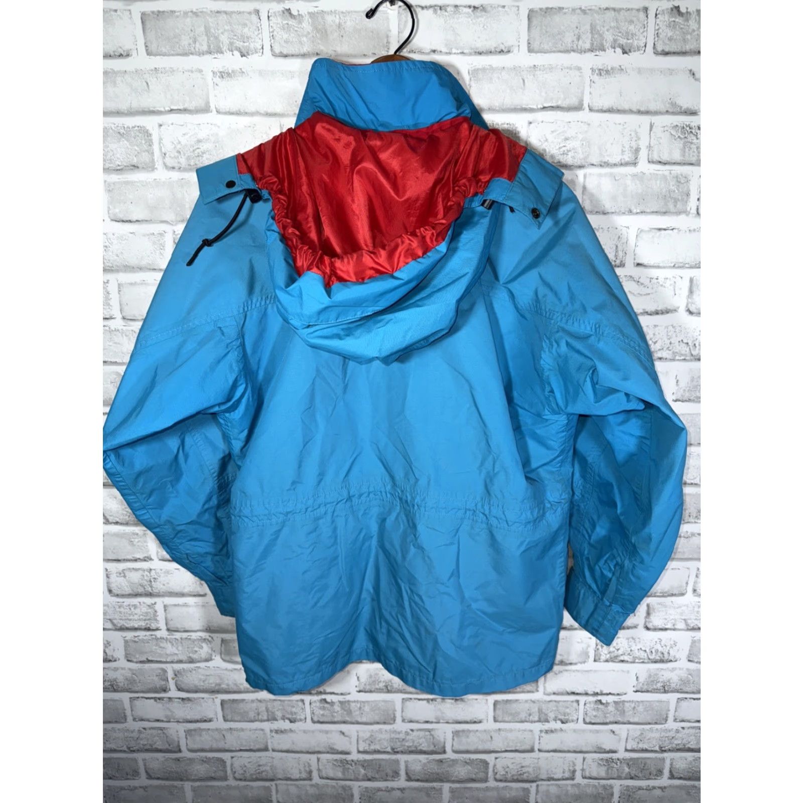 The North Face VTG The North Face Gore Tex Hooded Parka Womens M USA Teal Red Parka Hooded Womens M USA Size M / US 6-8 / IT 42-44 - 8 Thumbnail