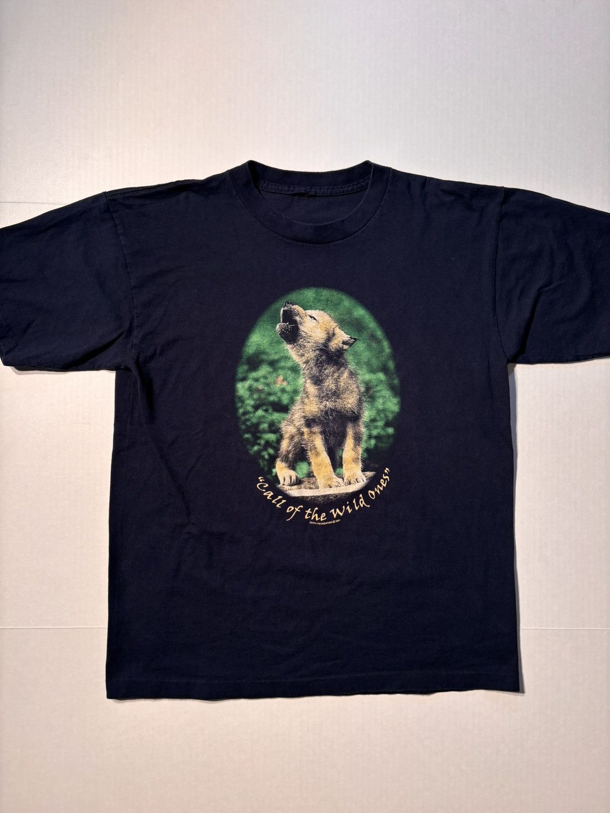 Habitat Vtg Alore Call Of The Wild Ones Wolf Nature Habitat 90’s Size US L / EU 52-54 / 3 - 1 Thumbnail