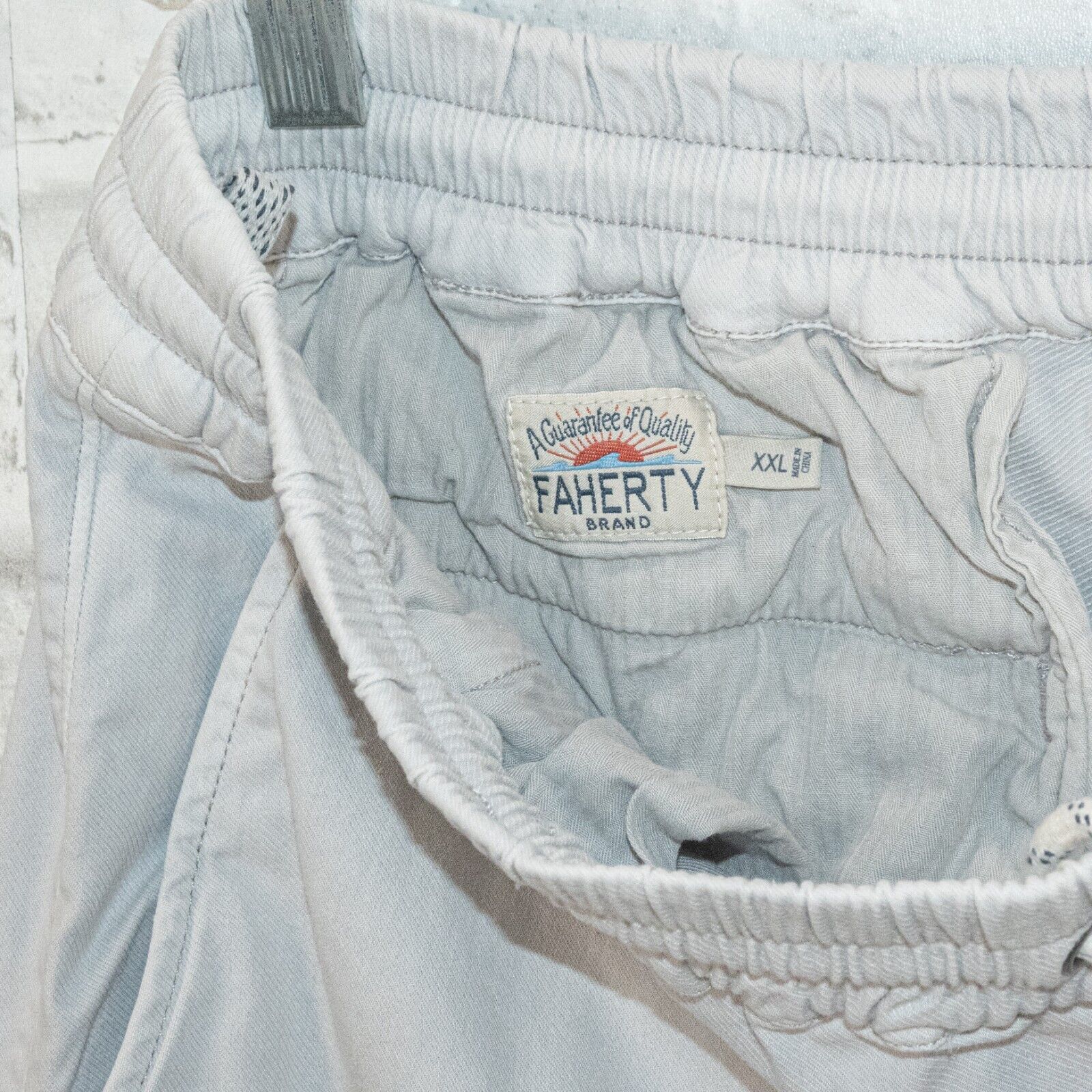 Faherty Faherty Essential Drawstring Pant Joggers in Birch Gray 2XL Size US 36 / EU 52 - 7 Thumbnail