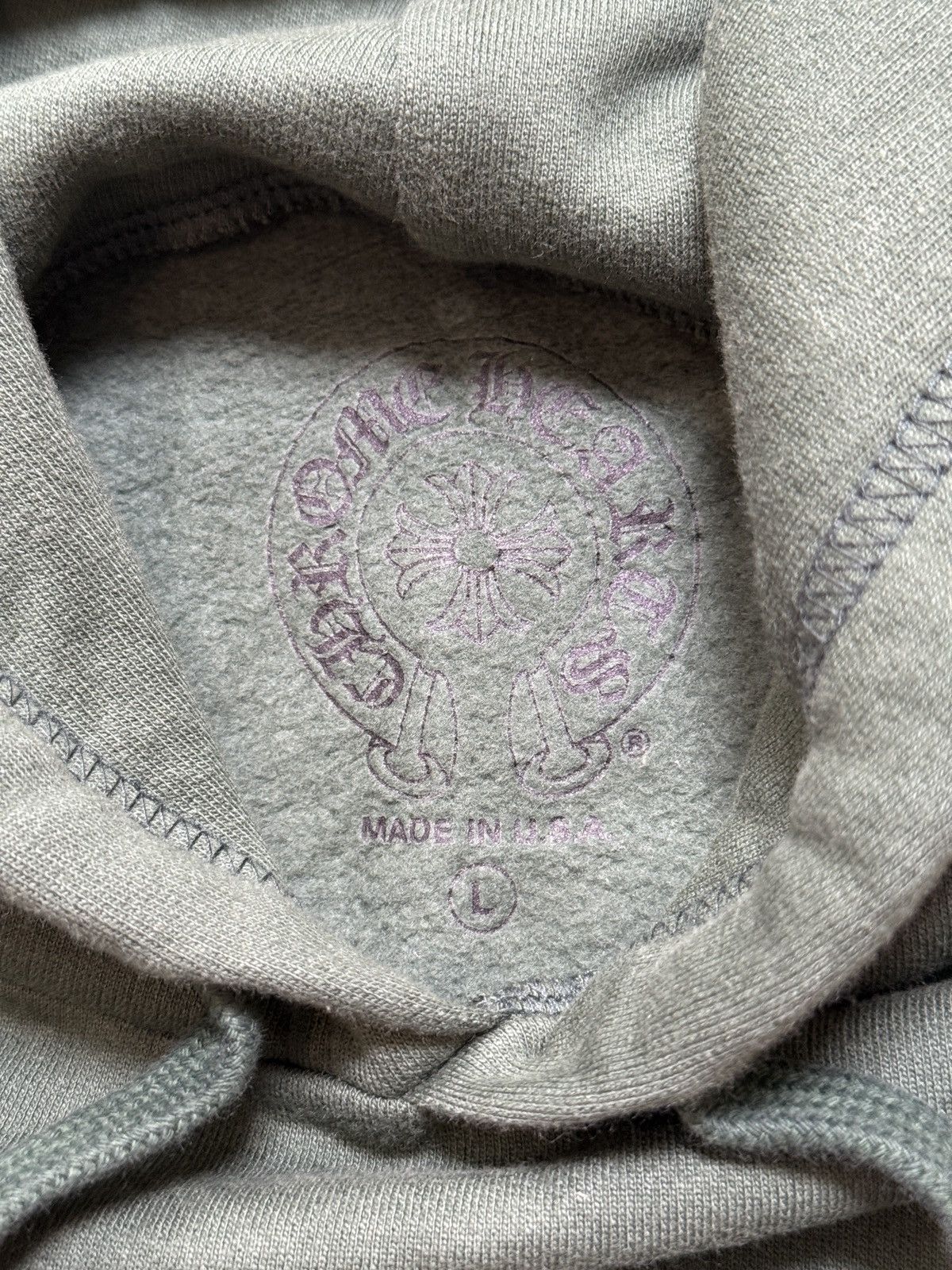 Chrome Hearts Chrome Hearts Green Script Logo Pullover Hoodie Size US L / EU 52-54 / 3 - 5 Thumbnail