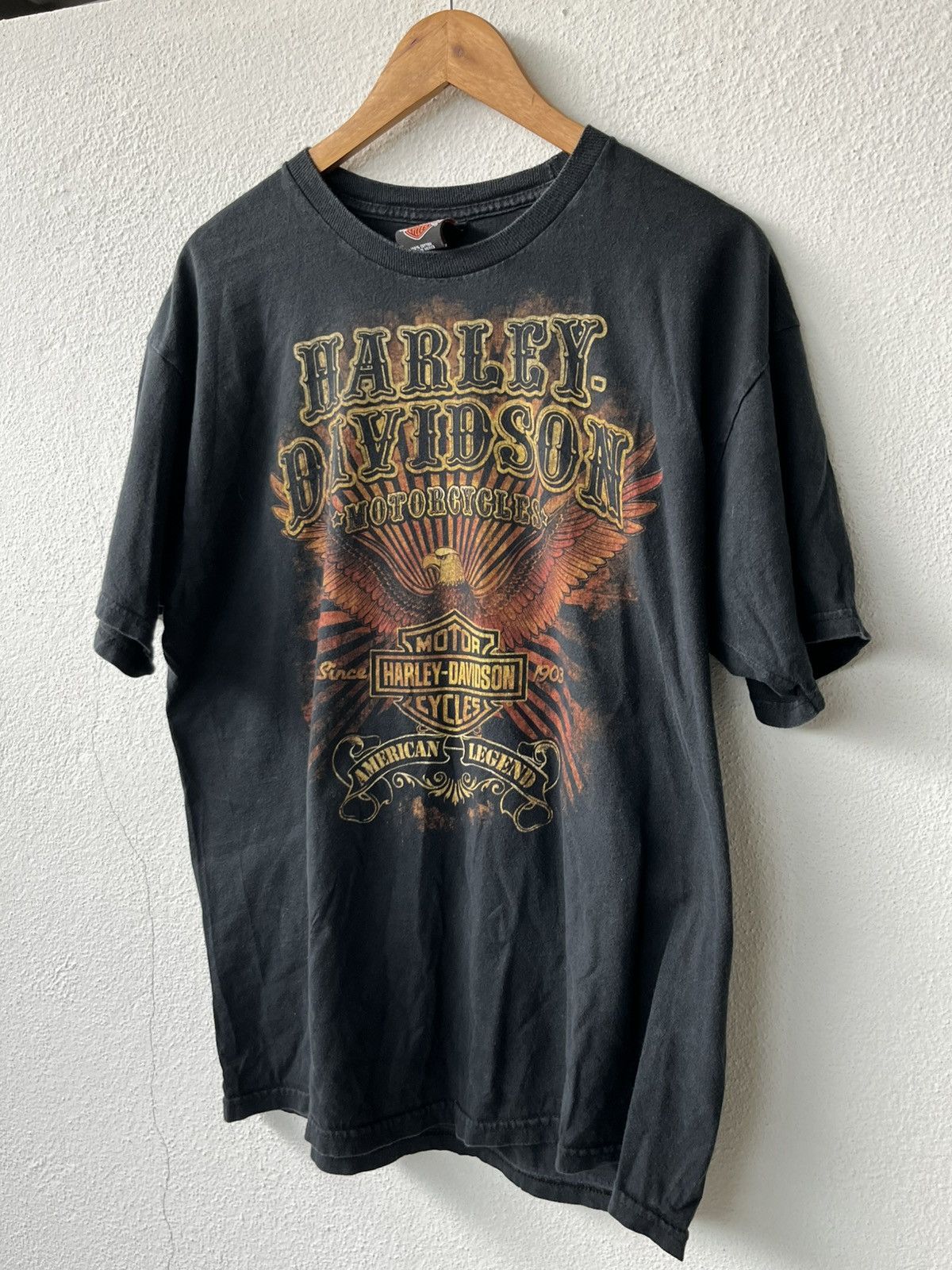 Harley Davidson Harley Davidson "Showa-no-Mori Tokyo" Eagle Graphic T-Shirt Size US L / EU 52-54 / 3 - 3 Thumbnail