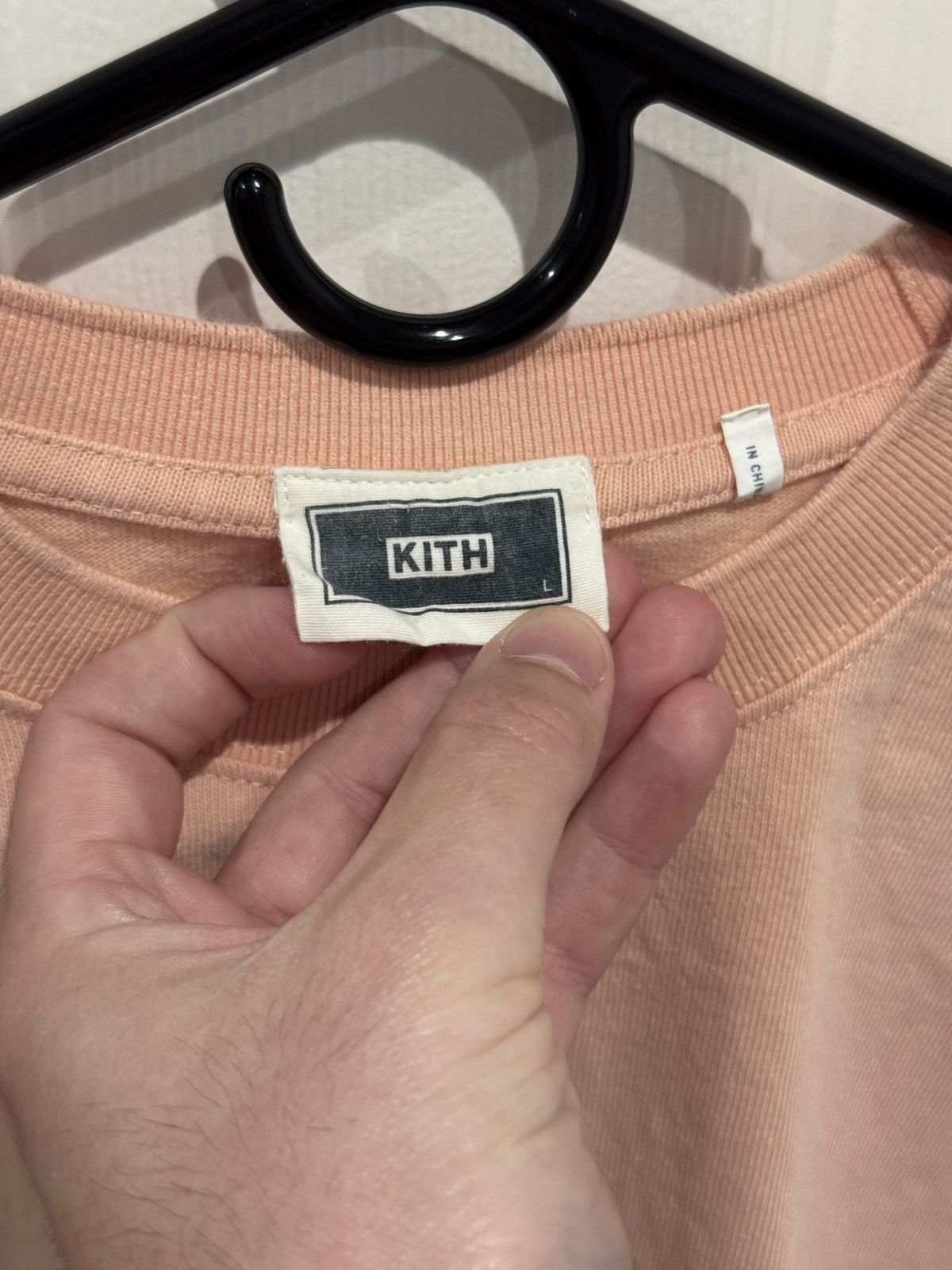 Kith Kith Track Paneled Pink LS Shirt Tee Size L (fits L-XL) Size US L / EU 52-54 / 3 - 5 Thumbnail