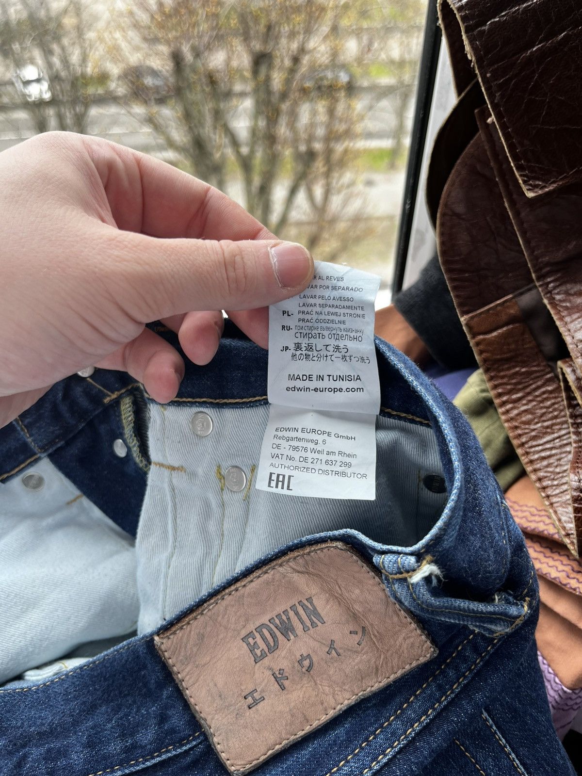 Edwin Edwin denim japan selvedge Size US 33 - 13 Thumbnail