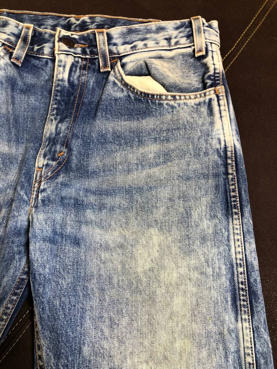 Levi's Vintage Levi's 505 Acid Wash Boot Cut Jeans Size US 32 / EU 48 - 7 Thumbnail