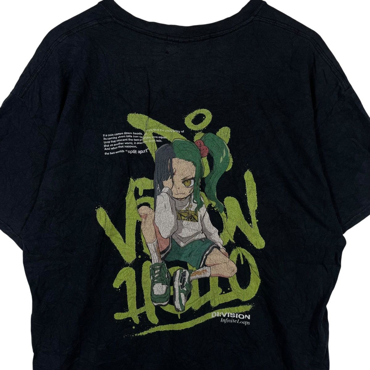 Vision Streetwear DI:VISION INFINITELOOPS ANIME GRAPHIC T SHIRT STREETWEAR Size US XL / EU 56 / 4 - 5 Thumbnail