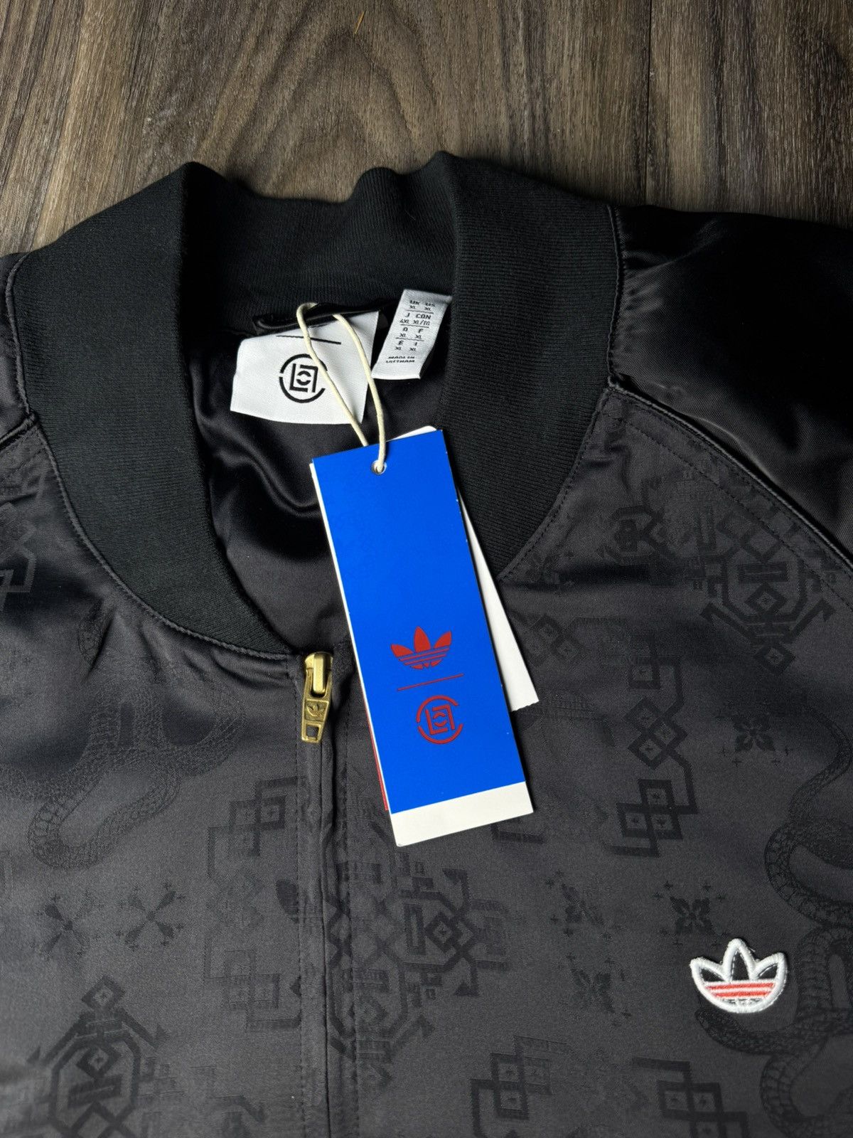 Adidas × CLOT Adidas x Clot by Edison Chen Lunar New Year Jacket Black Size US XL / EU 56 / 4 - 7 Thumbnail