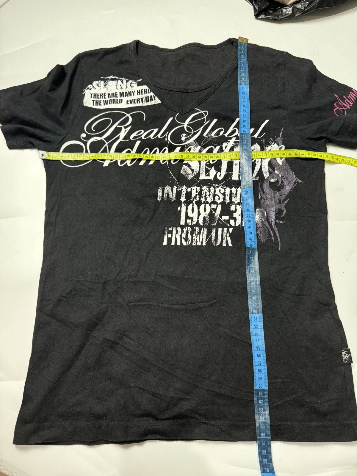 Yasuyuki Ishii Tribal Archived Japanese Poem tees Size US M / EU 48-50 / 2 - 6 Thumbnail