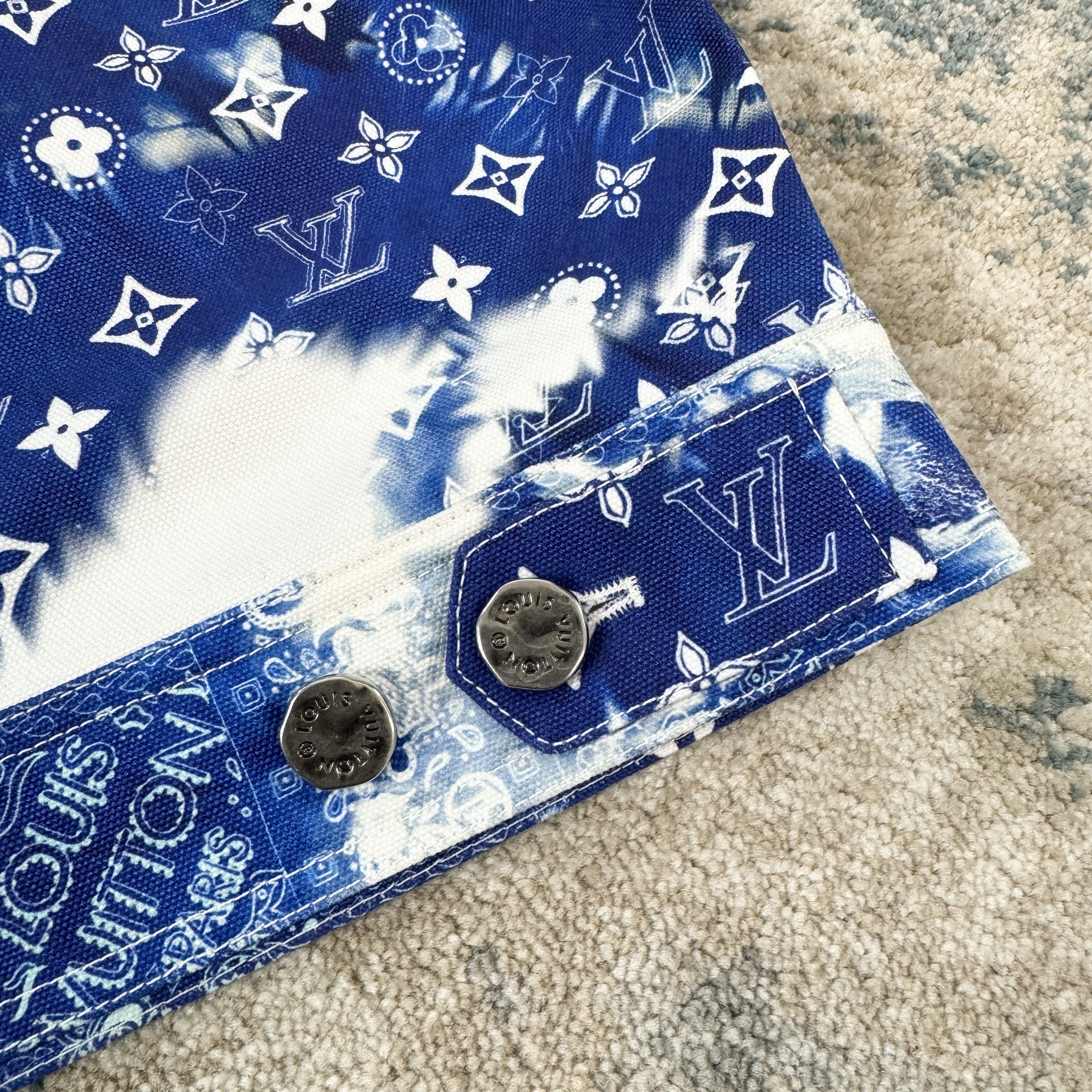 Louis Vuitton Louis Vuitton 1AA4KV Monogram Bandana Jacket RRP £3500 Size US M / EU 48-50 / 2 - 9 Thumbnail