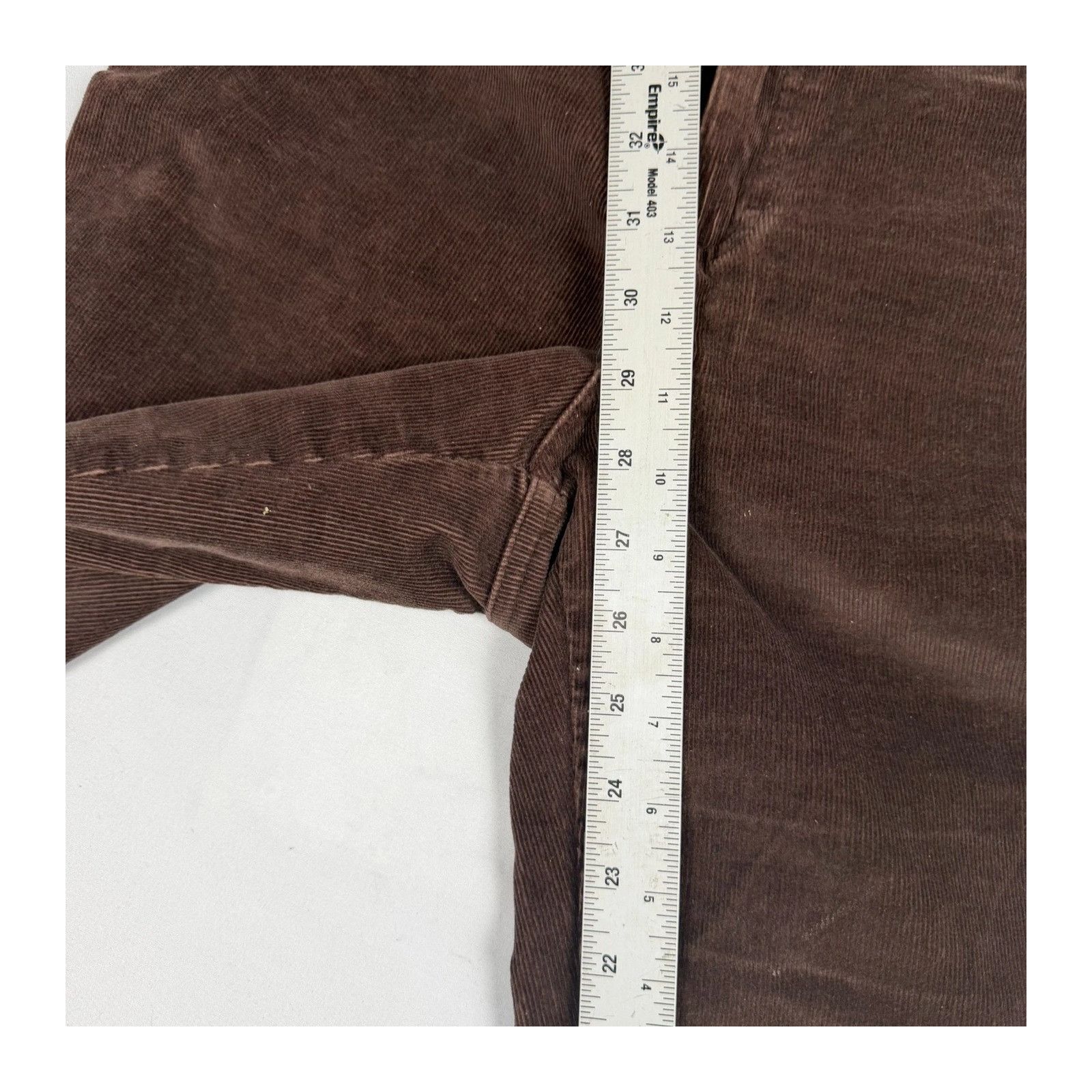 St. Johns Bay St Johns Bay Petite Stretch Corduroy Pants Brown Size 6P Wom Size US 26 / EU 42 - 6 Thumbnail