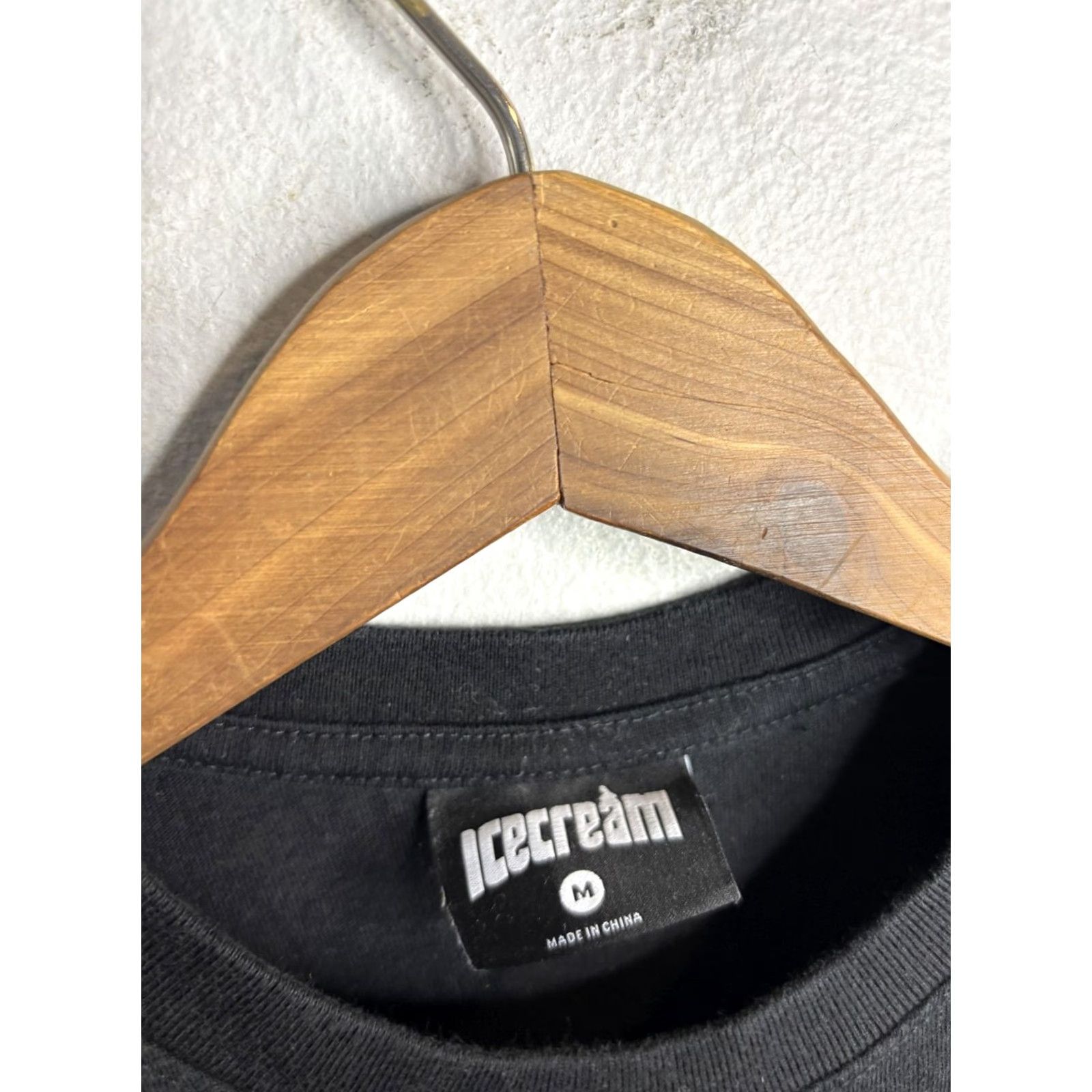 Vintage Icecream Shirt Mens M Black Drip Logo Arch Graphic Streetwear Tee Size US M / EU 48-50 / 2 - 3 Thumbnail