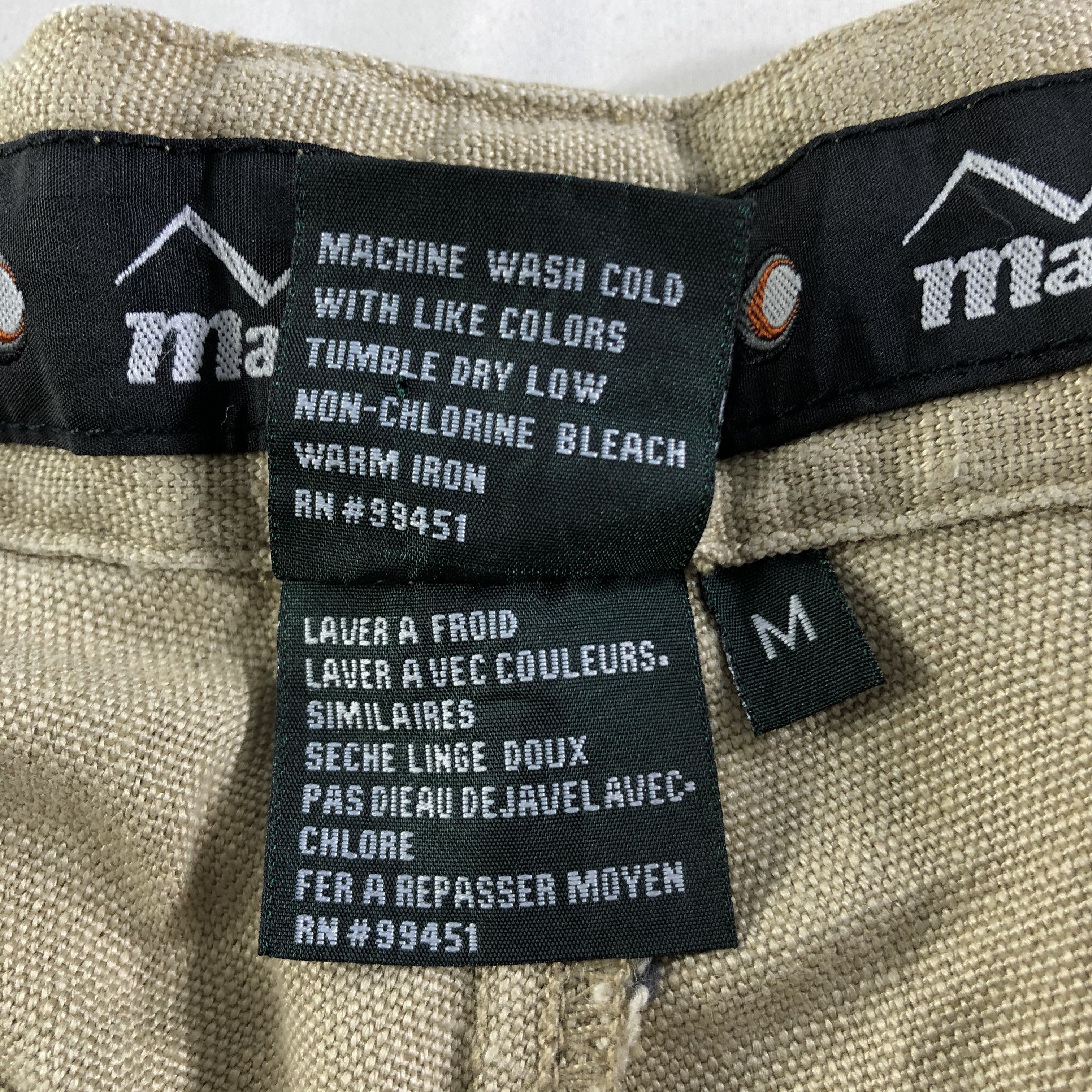 Manastash × Vintage Vintage Manastash Cargo Pants -JM3715 Size US 32 / EU 48 - 8 Thumbnail