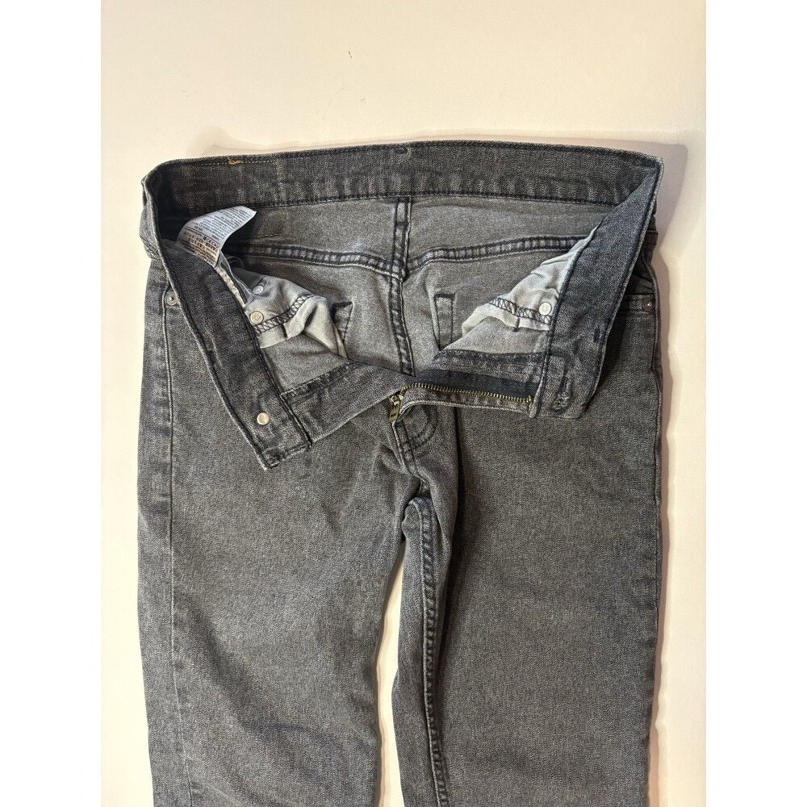 Levi's Levi’s 511 White Tab Skinny Jeans Women’s 32x30 Gray Denim Size 32" / US 10 / IT 46 - 6 Thumbnail