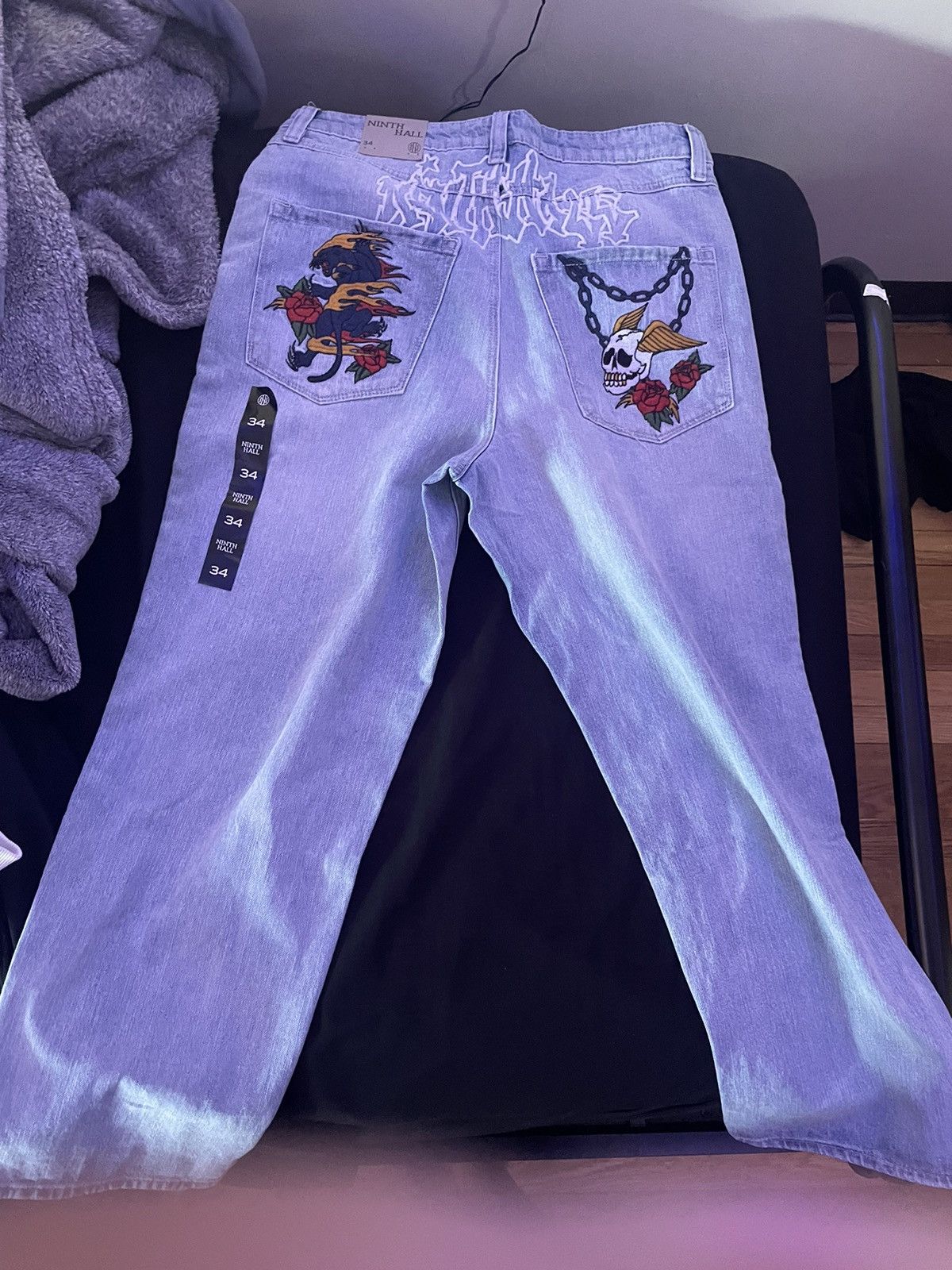 Ninth Hall Blue street jeans Size US 34 / EU 50 - 2 Thumbnail