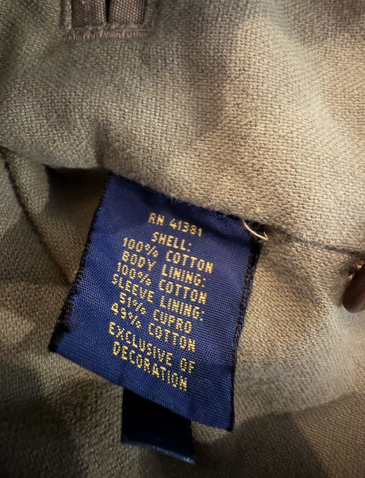 Polo Ralph Lauren Polo Ralph Lauren military utility jacket size large Size US L / EU 52-54 / 3 - 7 Thumbnail
