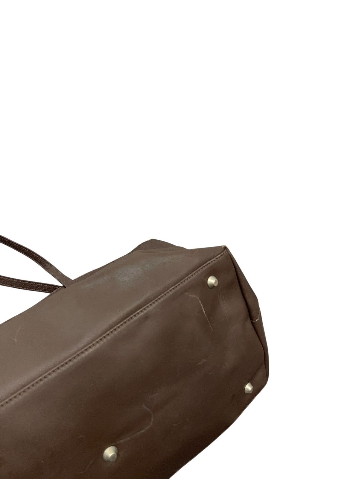 Genuine Leather Full Leather Tusting Handmade in England Tote Bag 6🟩 Size ONE SIZE - 14 Thumbnail