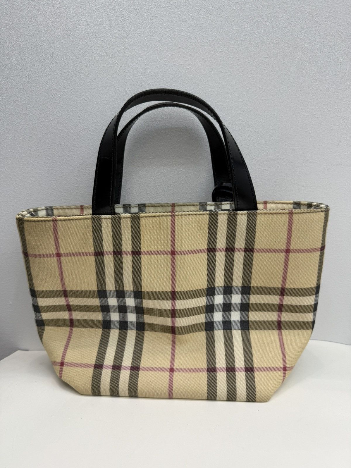 Burberry × Vintage Burberry London Nova Check Handle Bag Size ONE SIZE - 2 Thumbnail