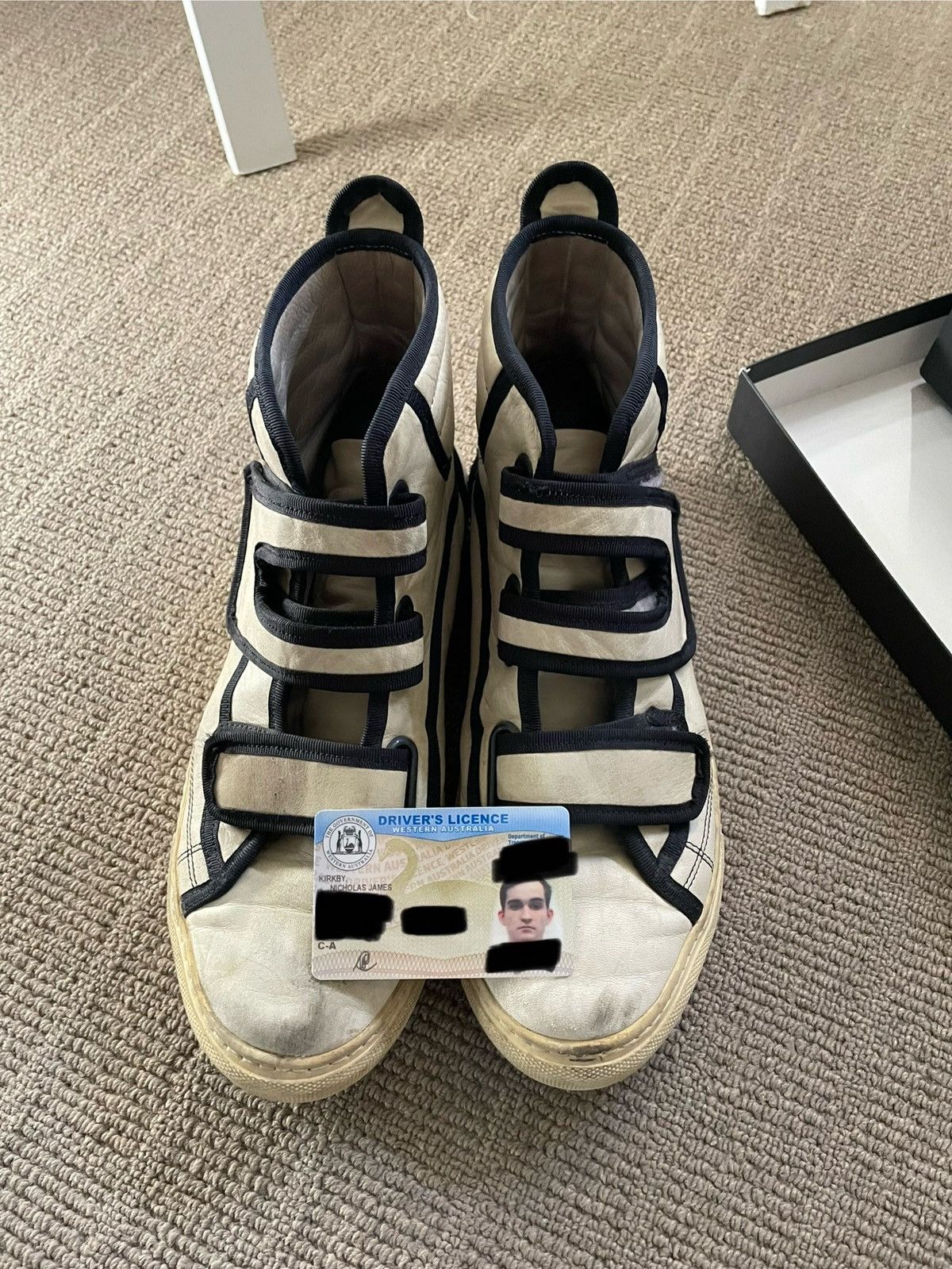 Raf Simons Raf Simons Runway Cream High Velcro Size US 8 / EU 41 - 7 Thumbnail