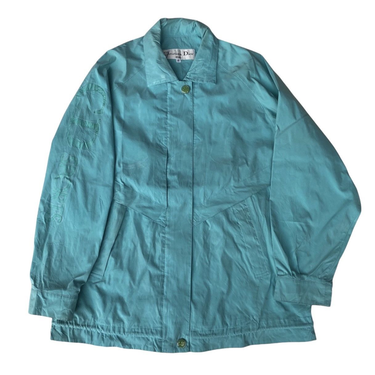 Christian Dior Monsieur Vintage Christian Dior Sports Big Logo Jacket Size US M / EU 48-50 / 2 - 2 Thumbnail