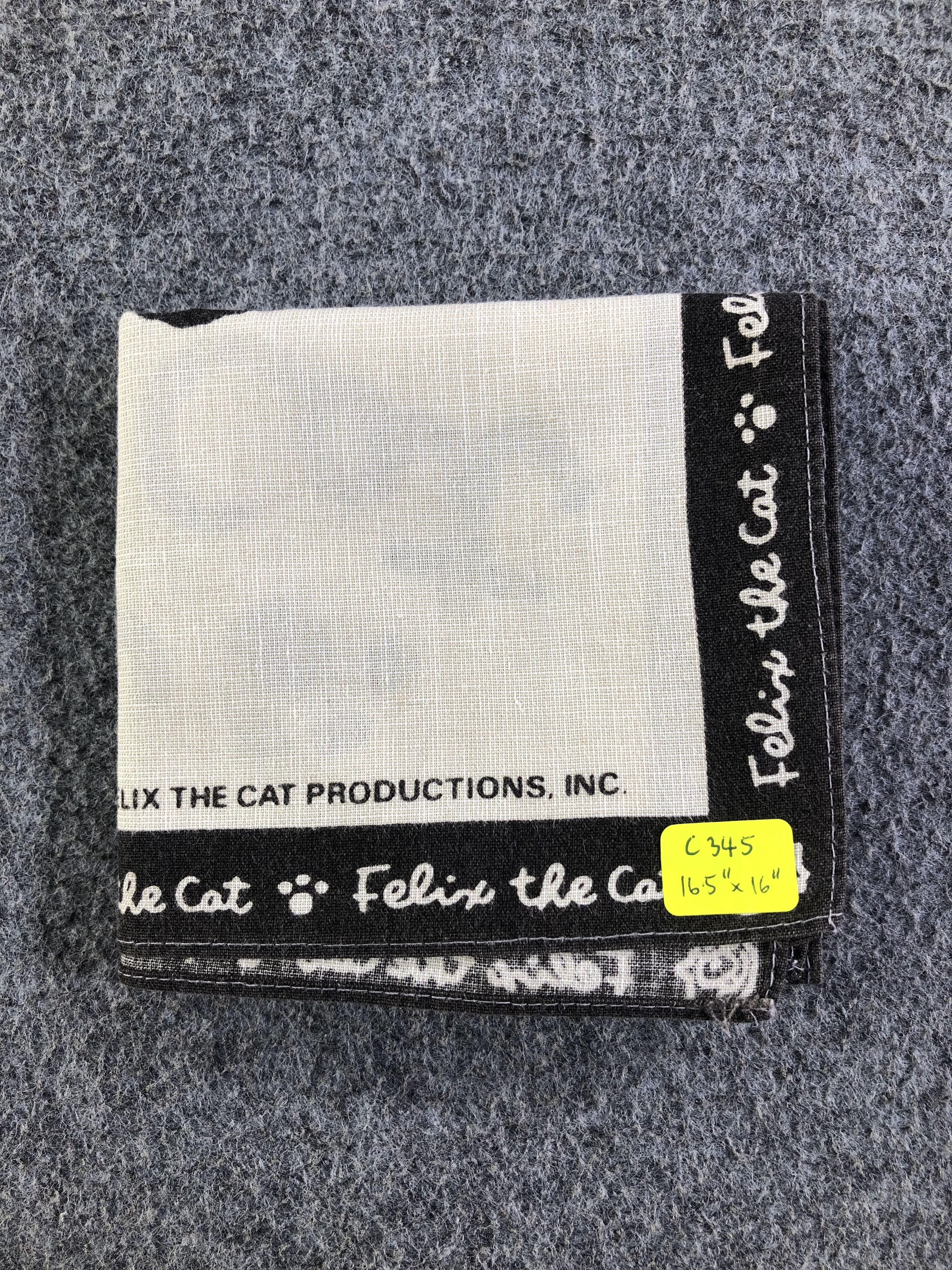 Cartoon Network Felix The Cat Handkerchief / Bandana / Neckerchief C345 Size ONE SIZE - 7 Thumbnail