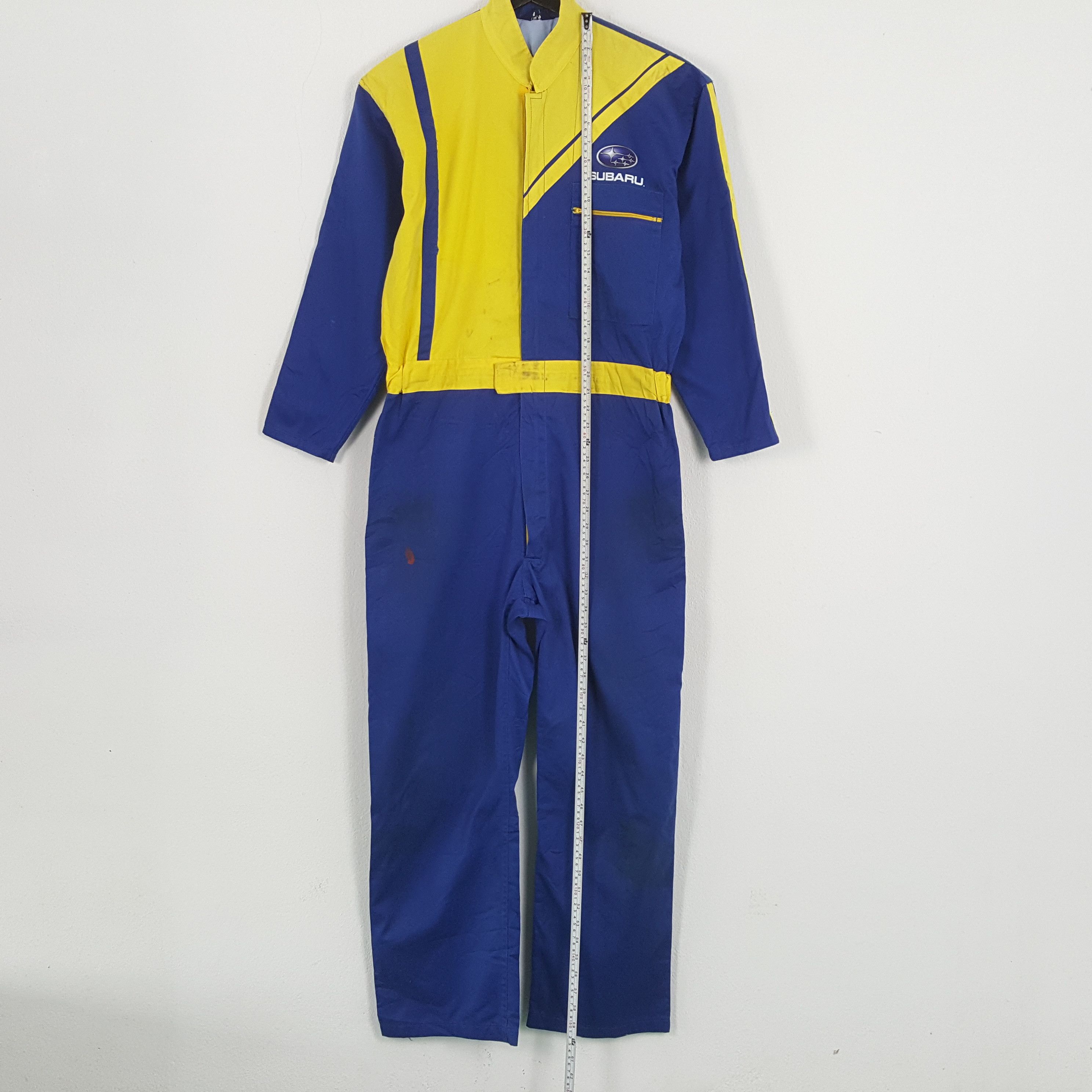 Japanese Brand × Vintage SUBARU Motorsports Custom Art Coverall Jacket Size US M / EU 48-50 / 2 - 7 Thumbnail