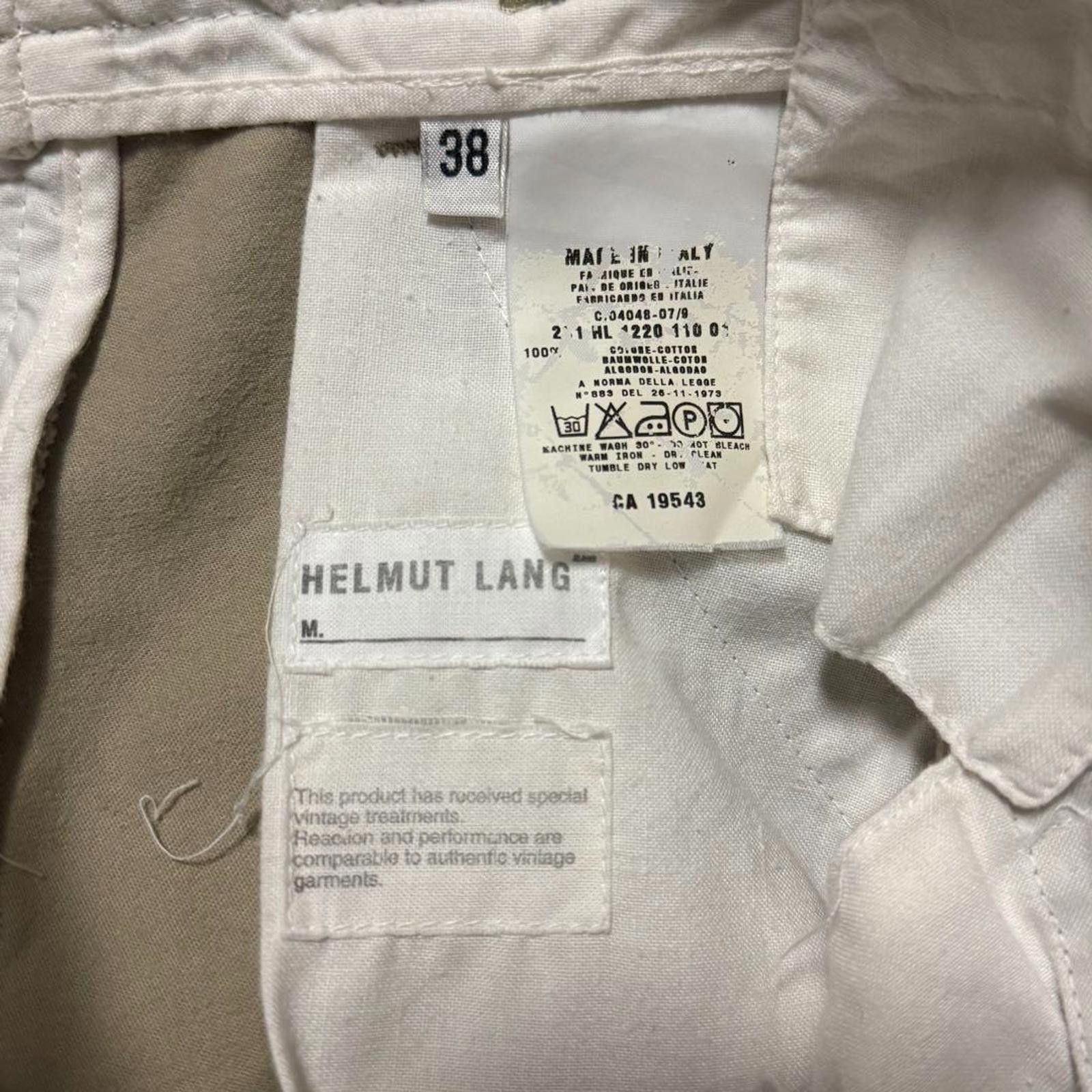 Helmut Lang Helmut Lang - Cargo Pants Khaki Beige Size US 32 / EU 48 - 7 Thumbnail