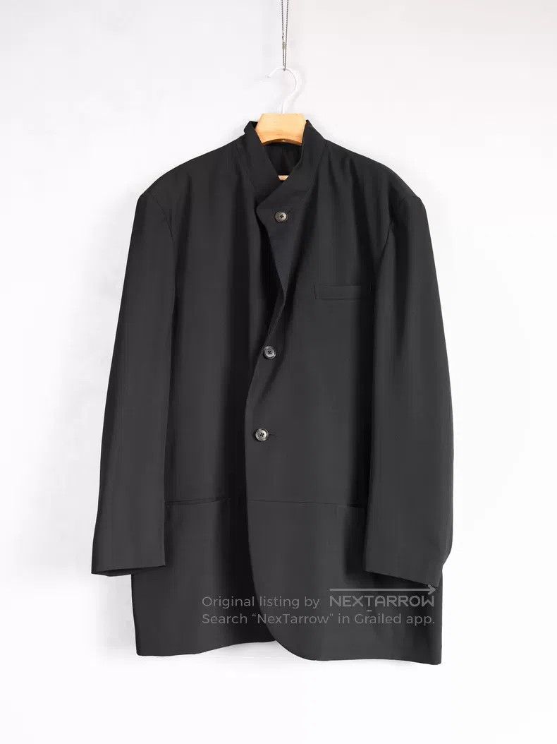 Yohji Yamamoto Yohji Yamamoto 01SS runway jacket with back pleated design Size US M / EU 48-50 / 2 - 6 Thumbnail