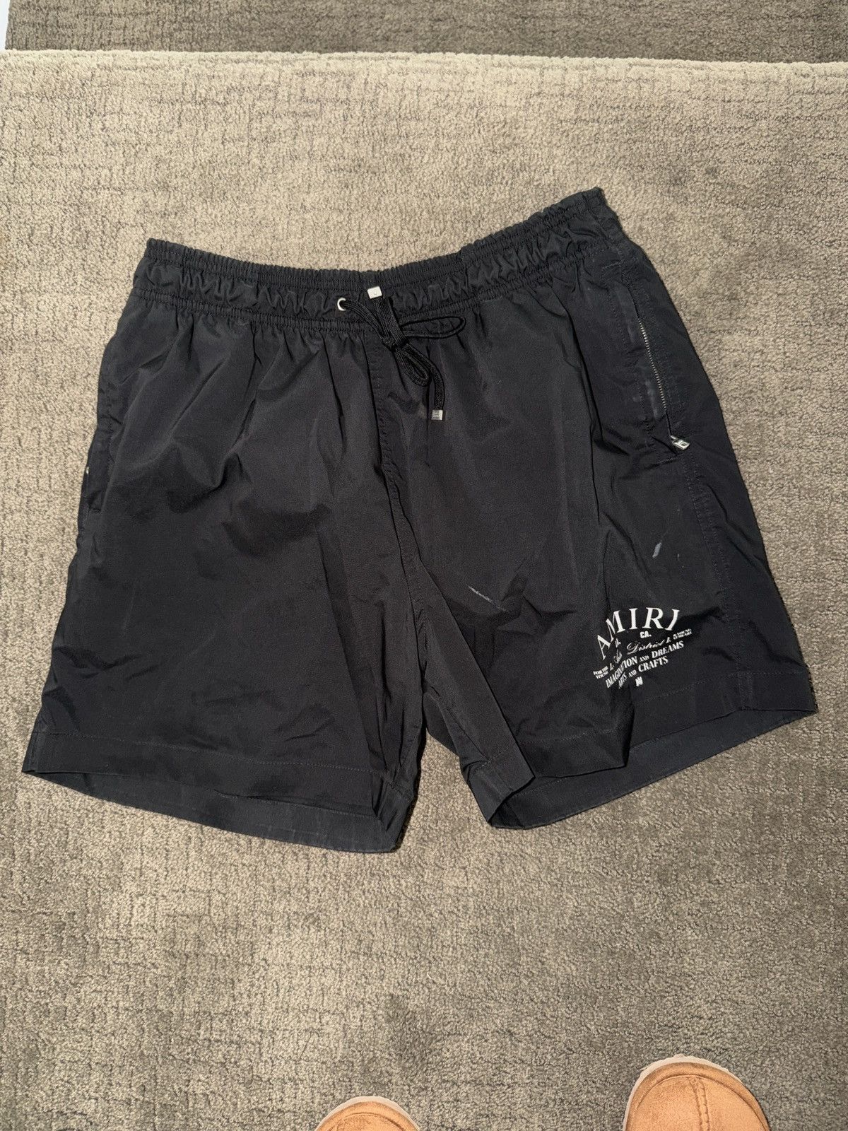 Amiri AMIRI black shorts Size US 32 / EU 48 - 1 Thumbnail