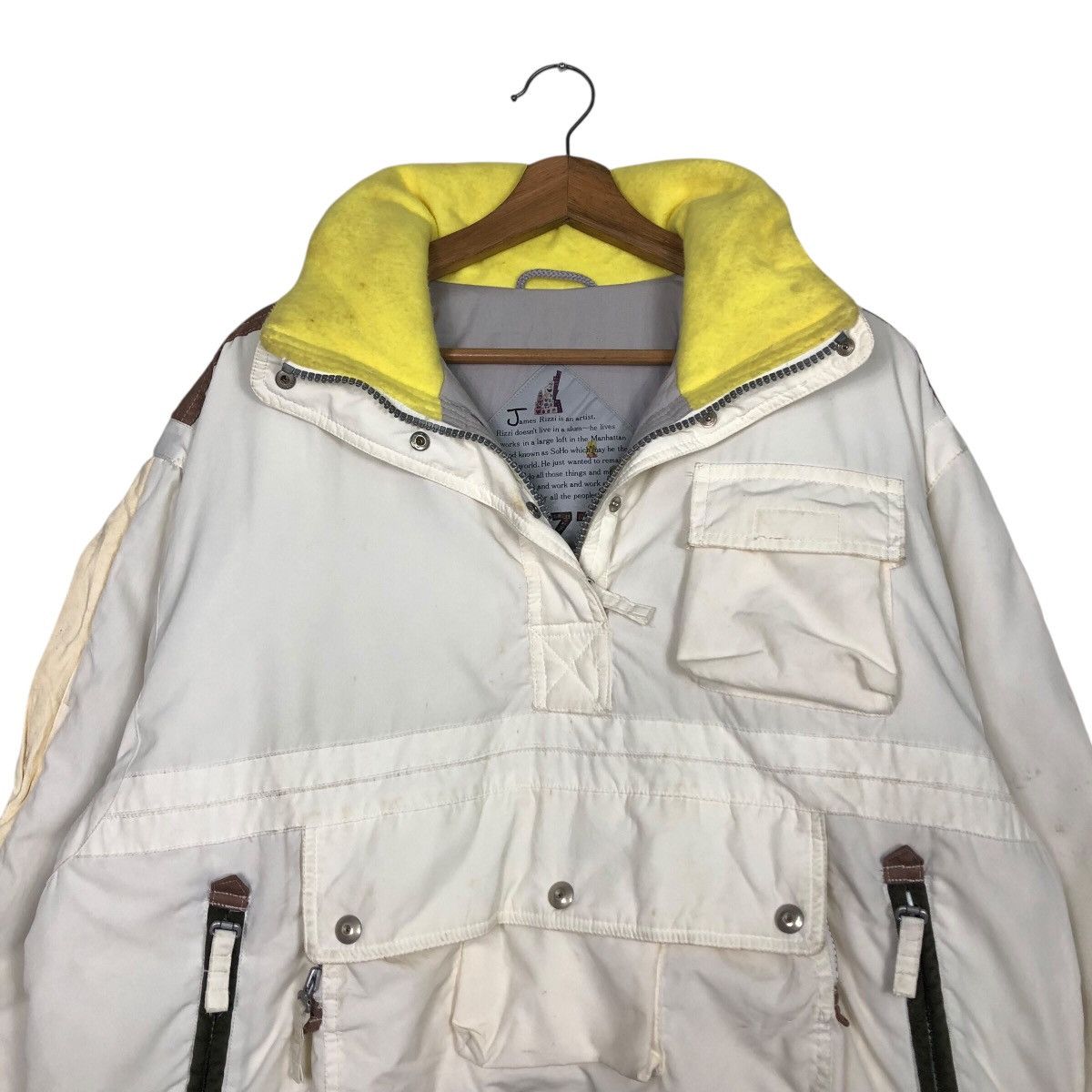 Japanese Brand 📌Vintage Bomber Jacket Ski Rizzi Issey Miyake Size US M / EU 48-50 / 2 - 14 Thumbnail