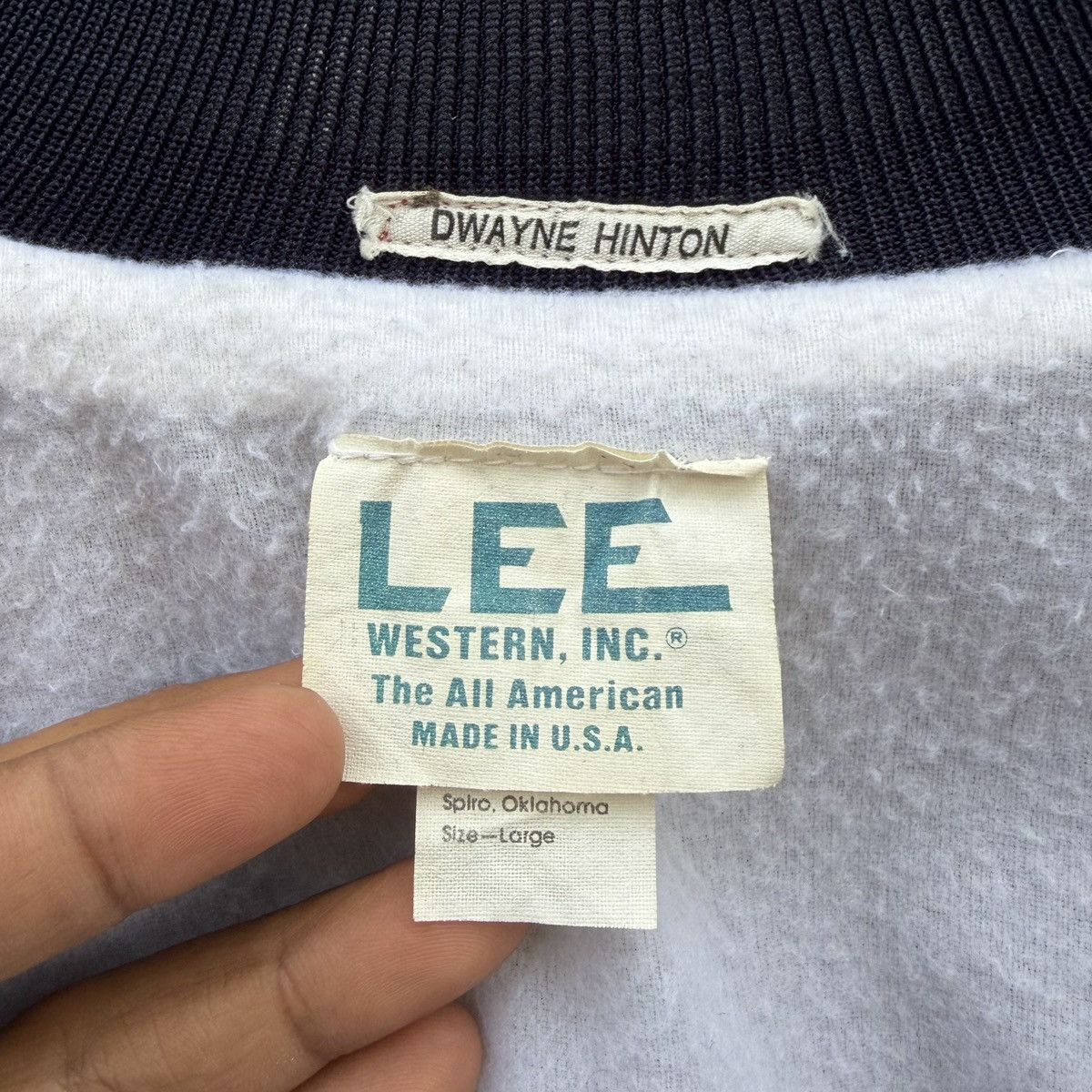 Lee VTG 80s USA Olympic Training Center Jacket Lee Nylon Bomber Size US L / EU 52-54 / 3 - 11 Thumbnail