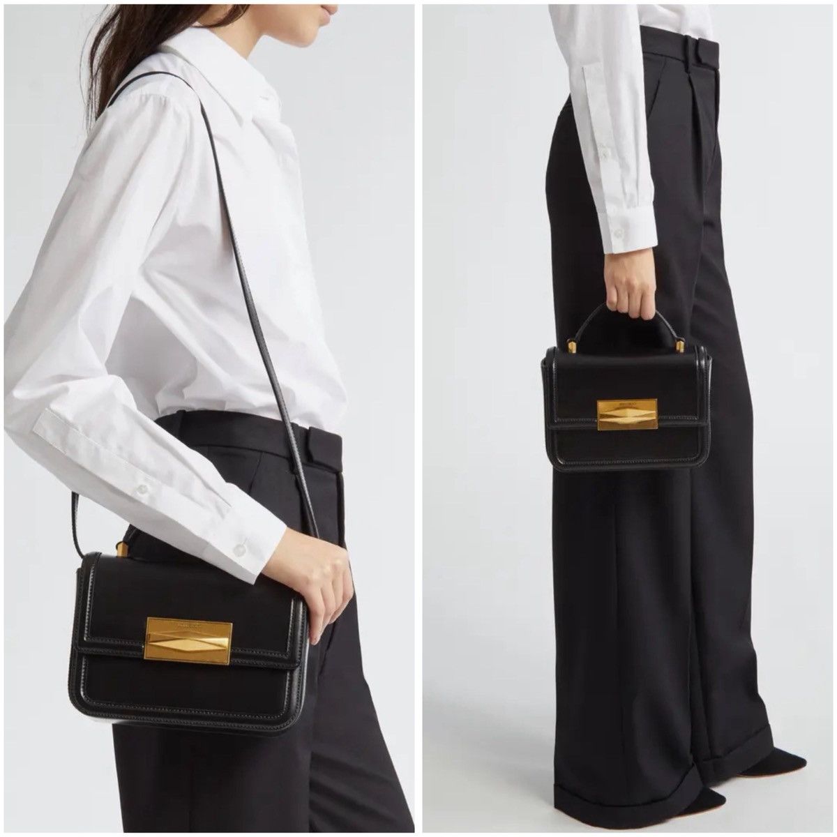 Jimmy Choo Jimmy Choo Leather Top Handle Bag Size ONE SIZE - 2 Thumbnail