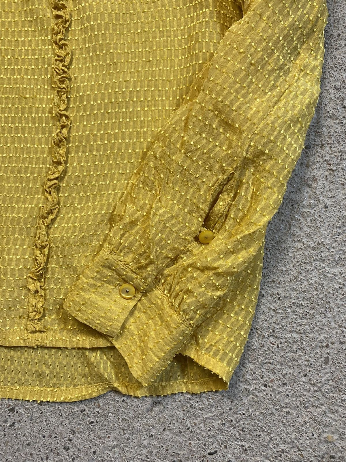 Baum und Pferdgarten Baum und pferdgarten blouse viscose yellow summer Size L / US 10 / IT 46 - 5 Thumbnail