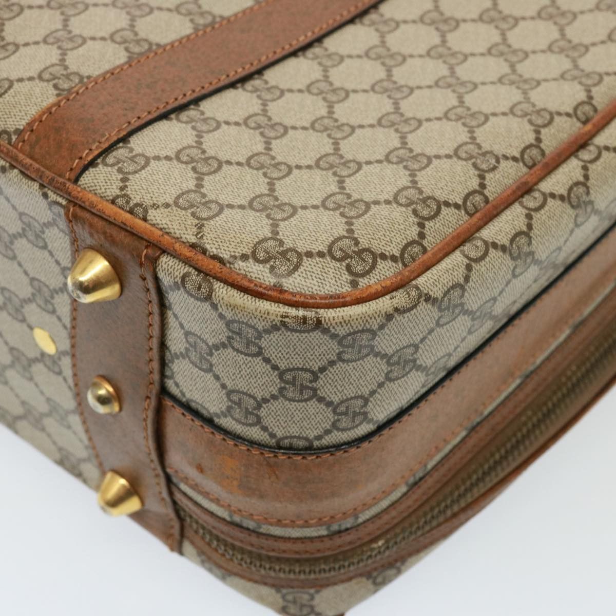 Gucci GUCCI GG Supreme Boston Bag Pvc Beige Size ONE SIZE - 13 Thumbnail