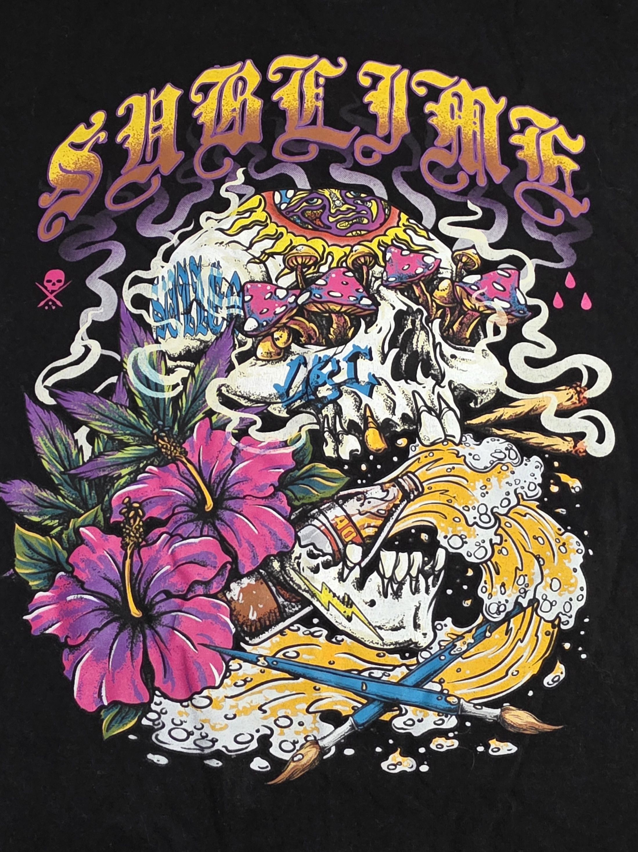 Sublime Sublime x Sullen Artist Series Graphic T Shirt Size US XXL / EU 58 / 5 - 6 Thumbnail