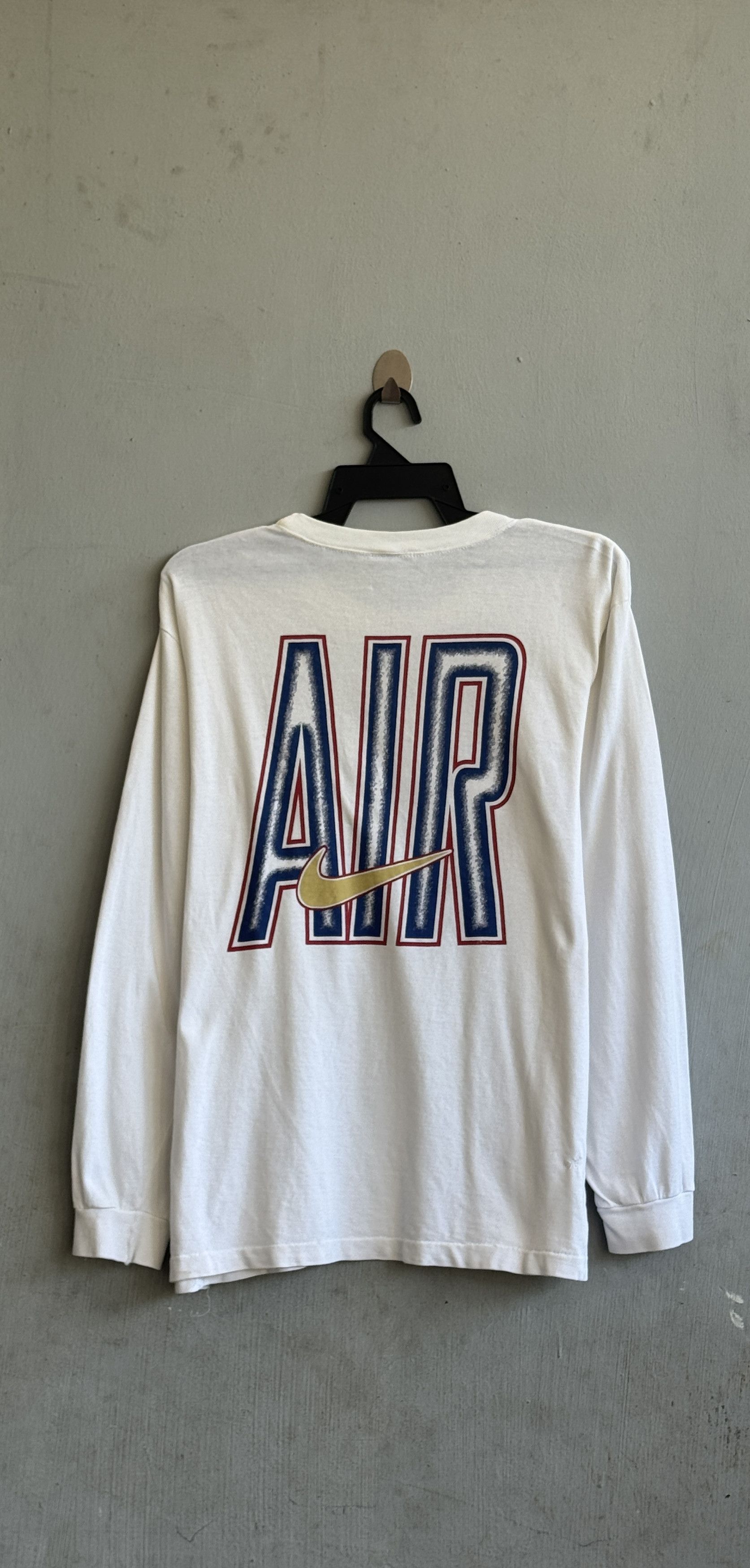 Nike Nike Air Swoosh Long Sleeve T-Shirt Size US M / EU 48-50 / 2 - 1 Thumbnail
