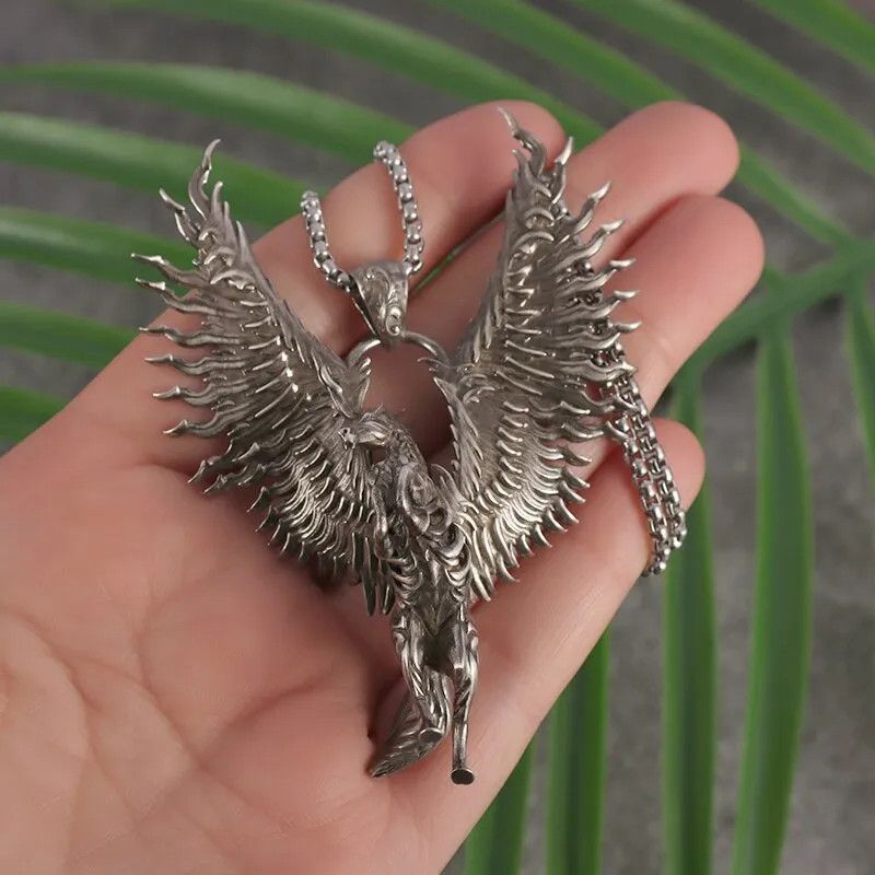 Jewelry Unicorn Pegasus Wings Pendant Necklace Size ONE SIZE - 5 Thumbnail