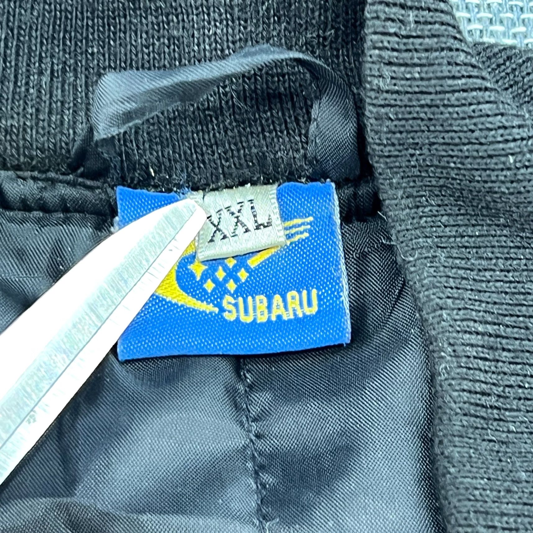 Vintage Subaru World Rally Team 555 STI Mens Jacket 2XL Racing WRC Black Blue Shirt Size US XXL / EU 58 / 5 - 4 Thumbnail