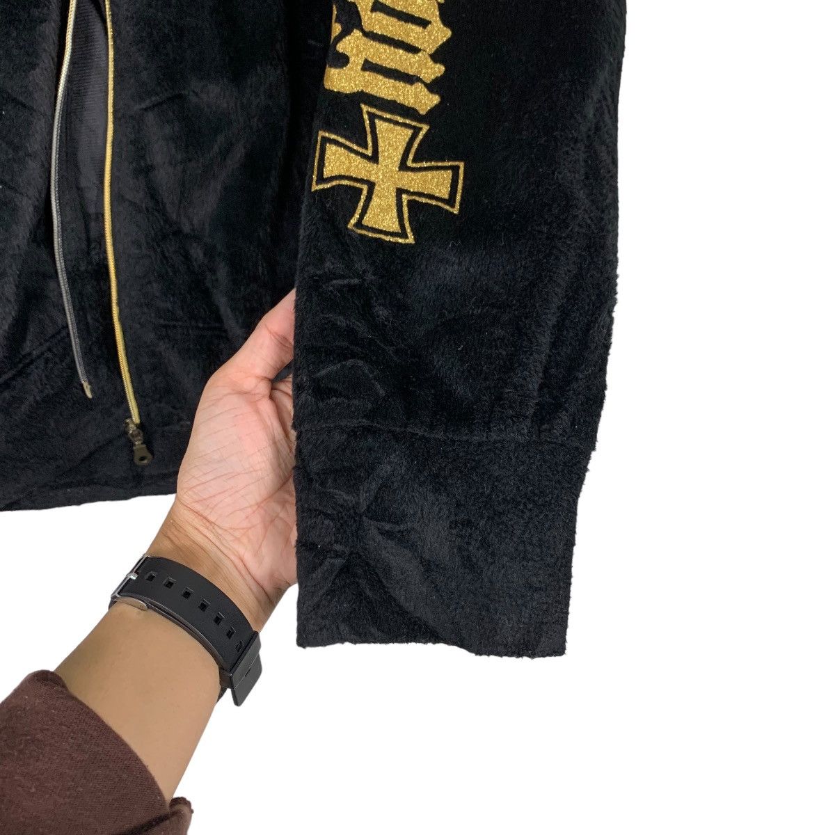 Japanese Brand DEFECTIVE STRUCT Big Logo Zipper Hoodies #0641-C30 Size US L / EU 52-54 / 3 - 13 Thumbnail