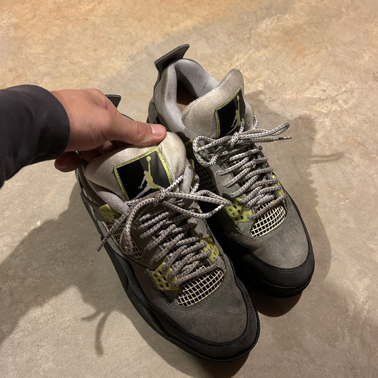 Jordan Brand × Nike Air Jordan 4 Retro SE Neon 95 2020 US 8.5 Size US 8.5 / EU 41-42 - 8 Thumbnail