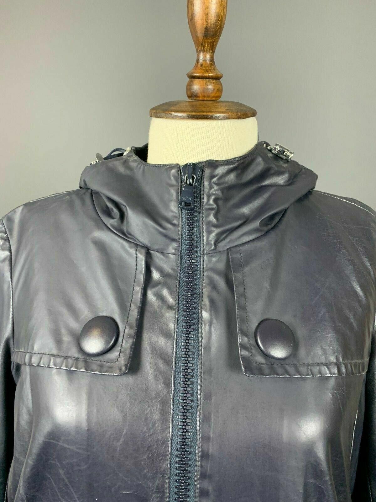 Paul & Shark Paul & Shark Yachting Black Full Zip Nylon Jacket Size M Size M / US 6-8 / IT 42-44 - 5 Thumbnail