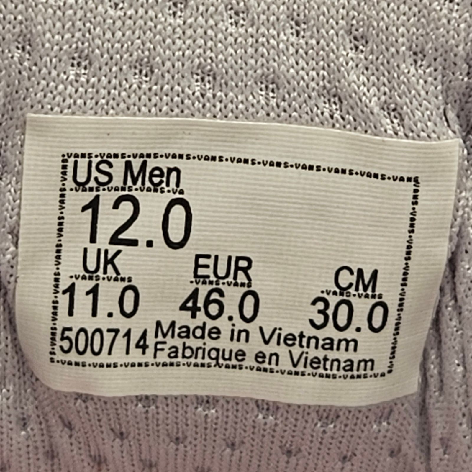 Vans VANS X QUARTERSNACKS MEN'S 12 MC 96 RARE MID TOP SNEAKER GRY Size US 12 / EU 45 - 6 Thumbnail