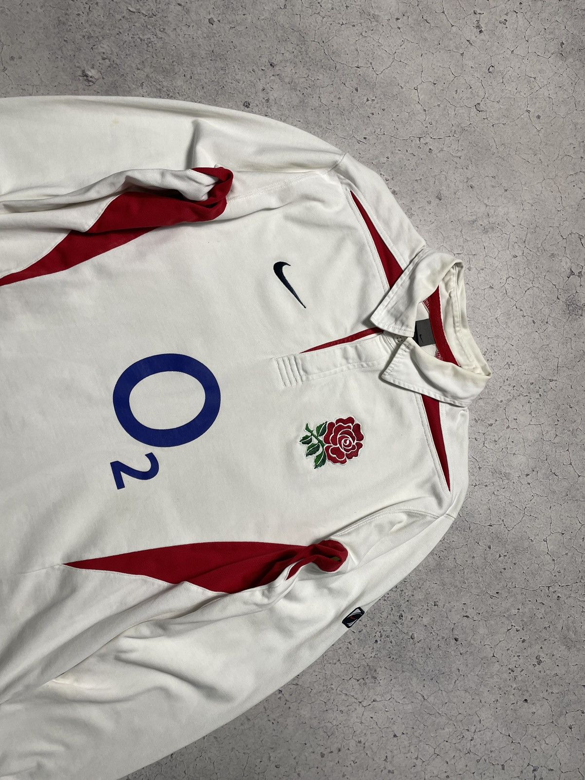 Nike Nike Vintage England Rugby League O2 Sweatshirt Y2K Jersey Size US L / EU 52-54 / 3 - 5 Thumbnail