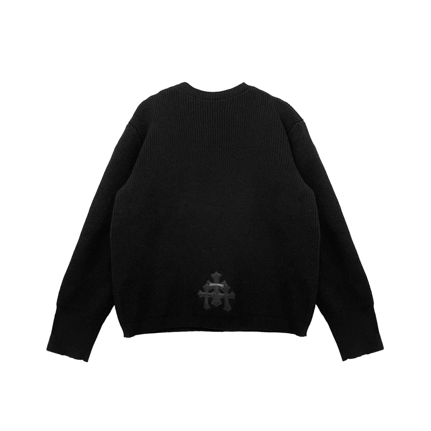 Chrome Hearts Chrome Hearts Triple Cross Patch Scroll Cashmere Sweater Size US XXL / EU 58 / 5 - 1 Thumbnail