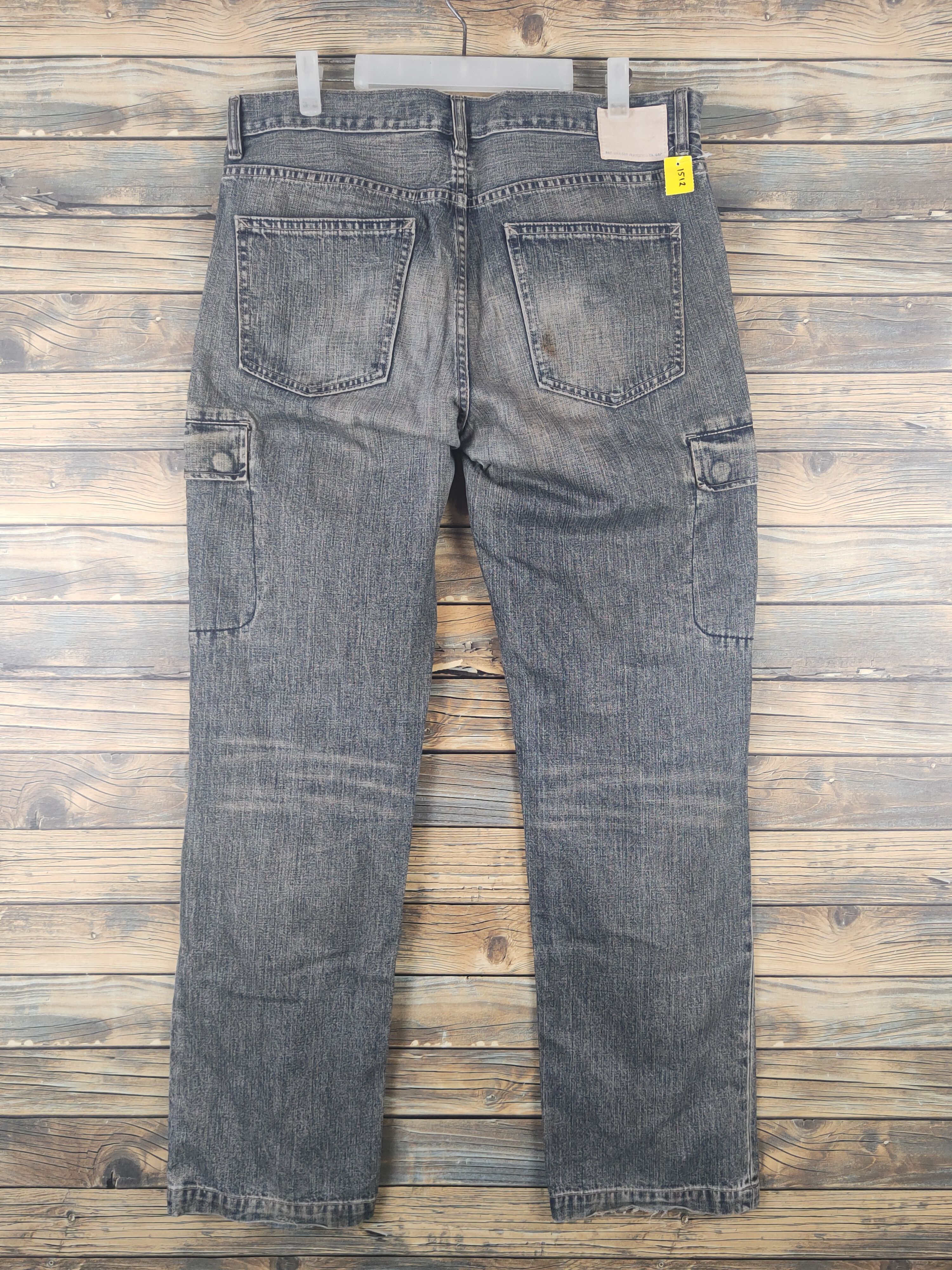 Gap DL Gap Dark Blue Distressed Ripped Jeans #1512 Size US 34 / EU 50 - 7 Thumbnail