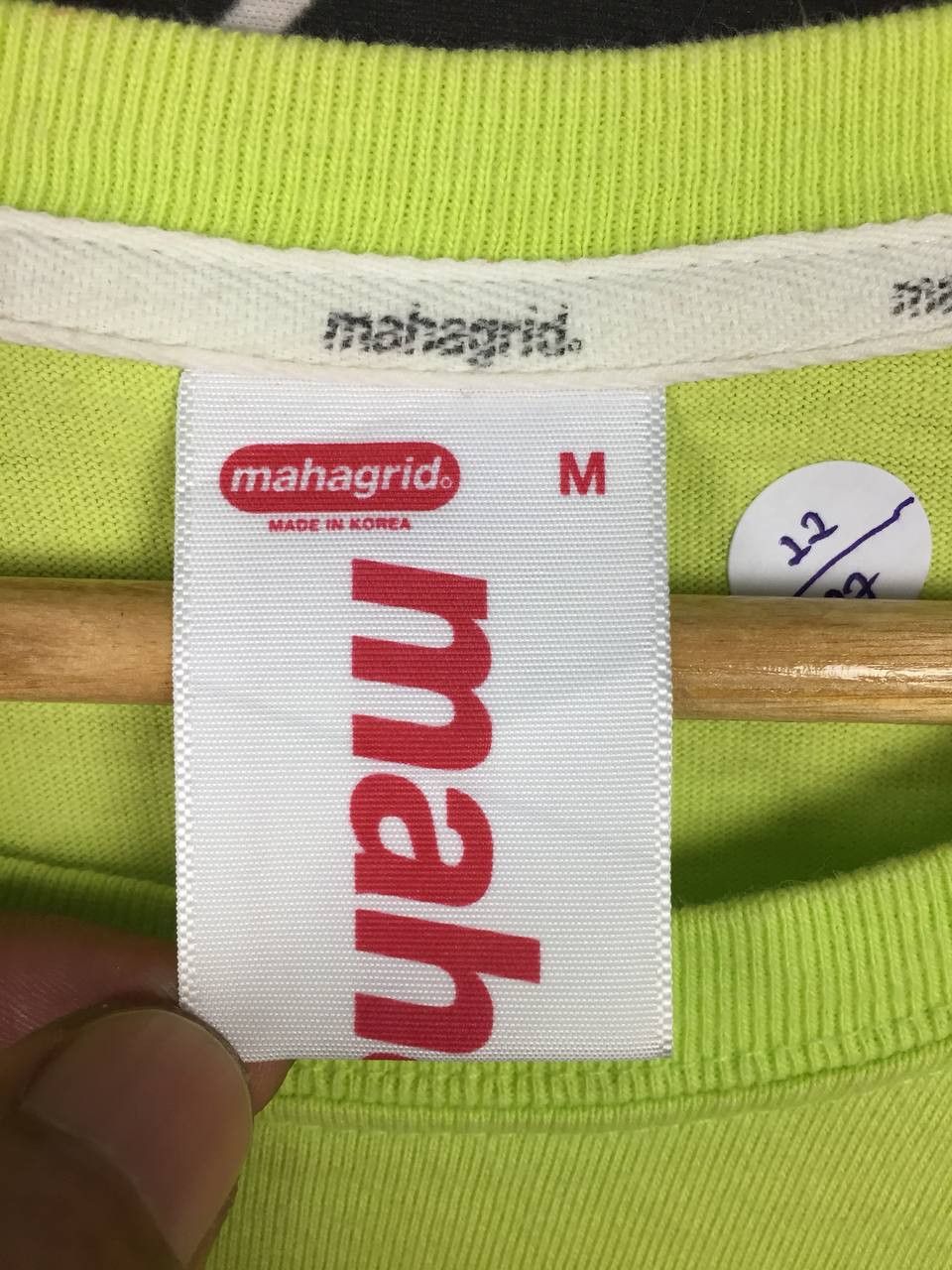 Other Mahagrid MGD Korean Brand Spell Out Logo Tee Size US M / EU 48-50 / 2 - 10 Thumbnail