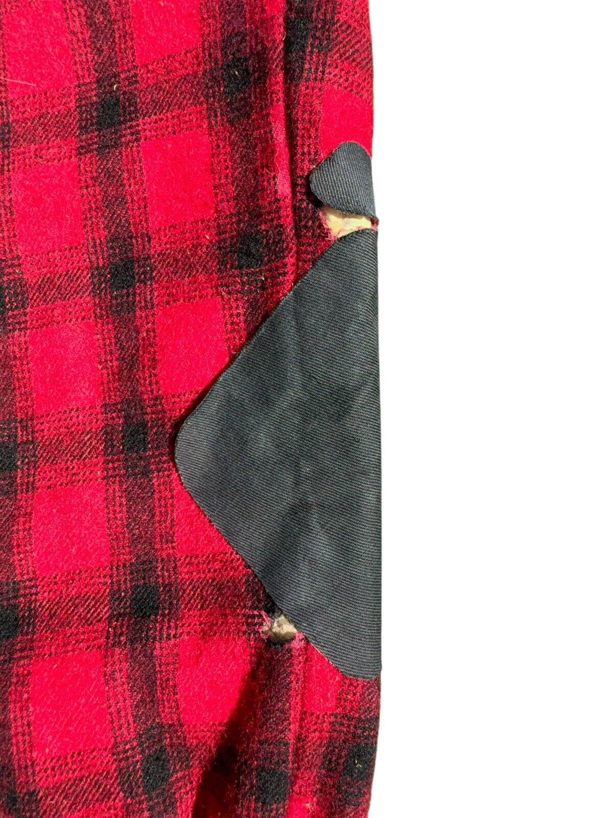 Designer VTG 50s 60s Woolrich Buffalo Plaid Hunting Pants Mens L Size US 34 / EU 50 - 4 Thumbnail
