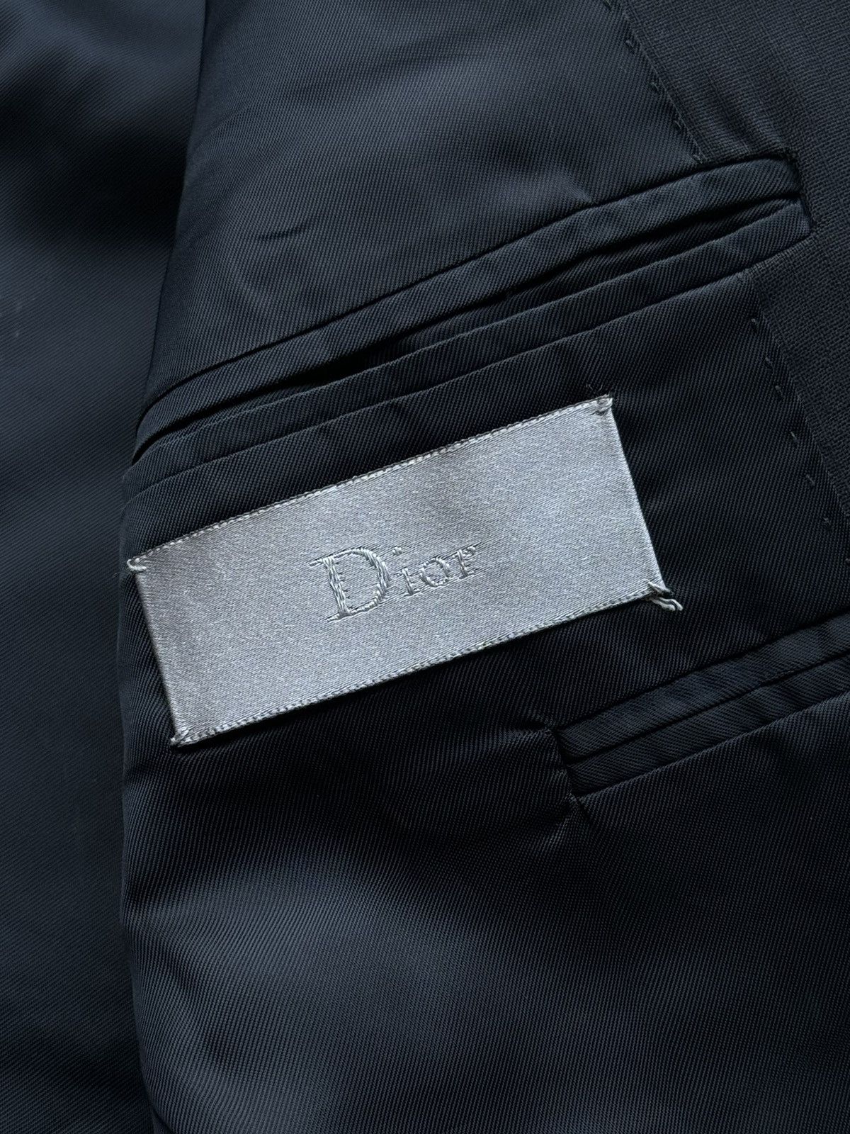 Dior Christian Dior Pre-Owned 2000s narrow lapels blazer Size 48S - 8 Thumbnail