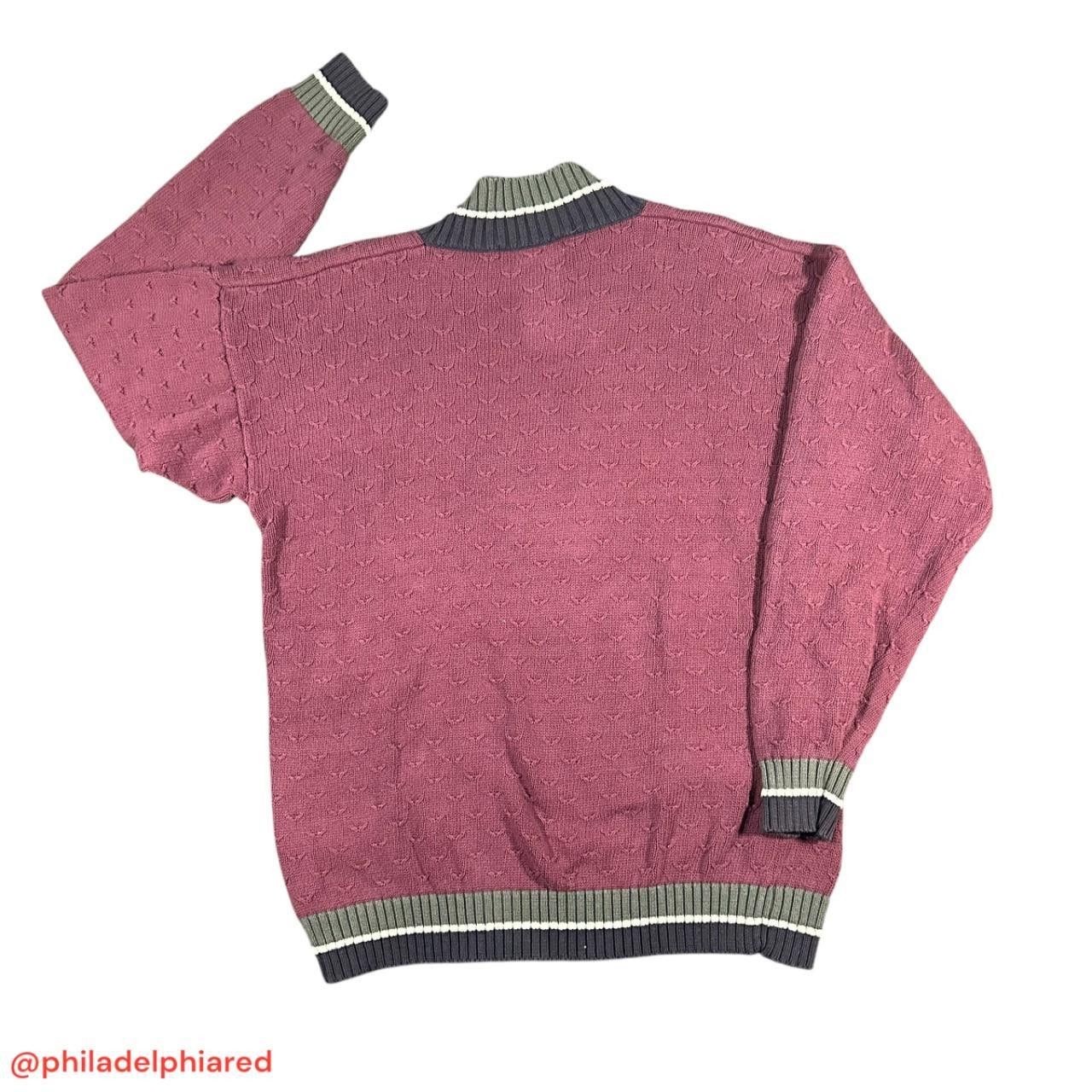 Izod Vintage 1990s Izod Club V Neck sweater womens L Size XL / US 12-14 / IT 48-50 - 2 Thumbnail