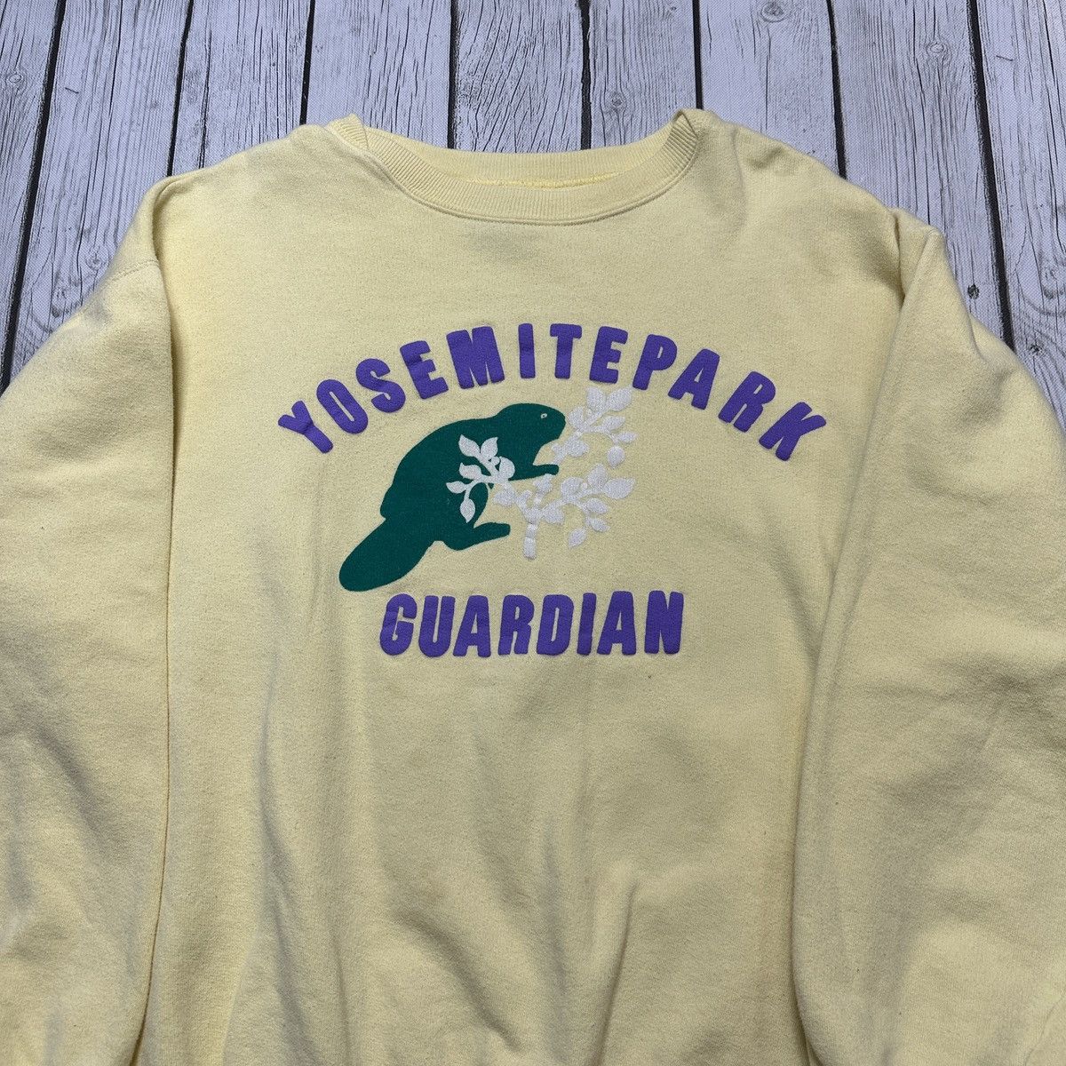 Vintage Vintage Benetton sweatshirt Size US L / EU 52-54 / 3 - 3 Thumbnail